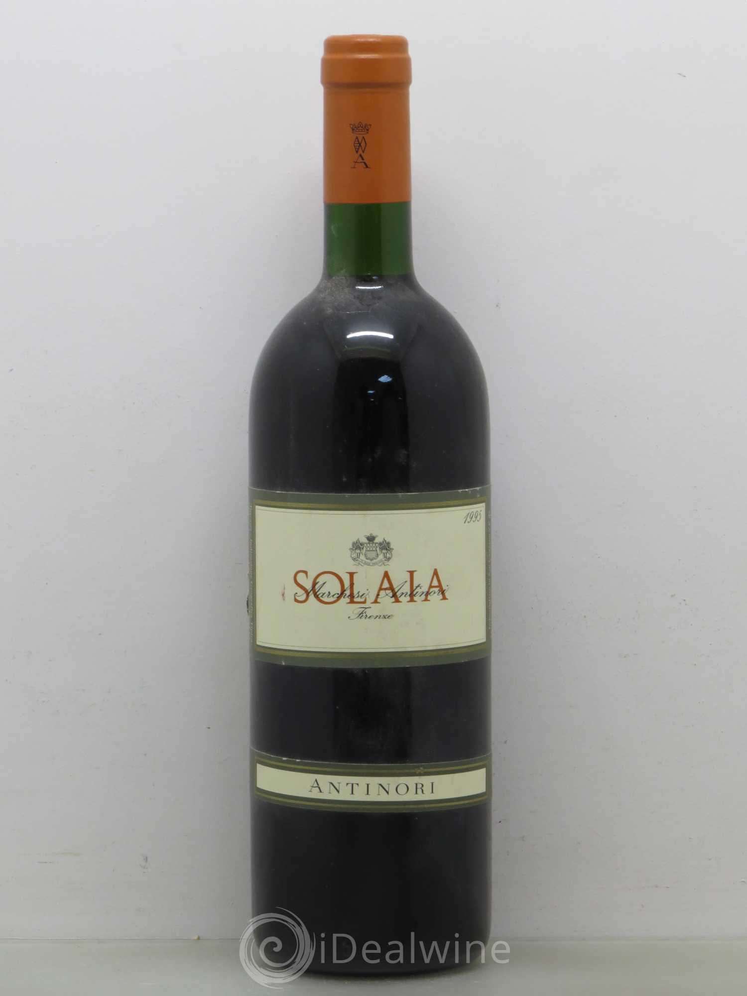 Toscana IGT Solaia Tenuta Tignanello - Marchesi Antinori 1995 - Lot de 1 bouteille - 0