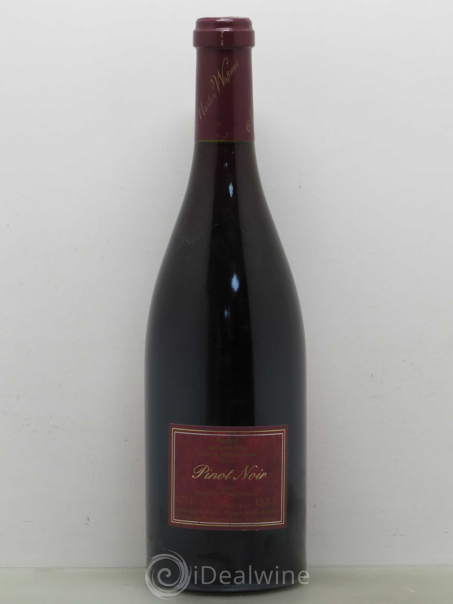 Allemagne Wassmer Maltesergarten Pinot noir GC 2010 - Lot of 1 bottle - 1