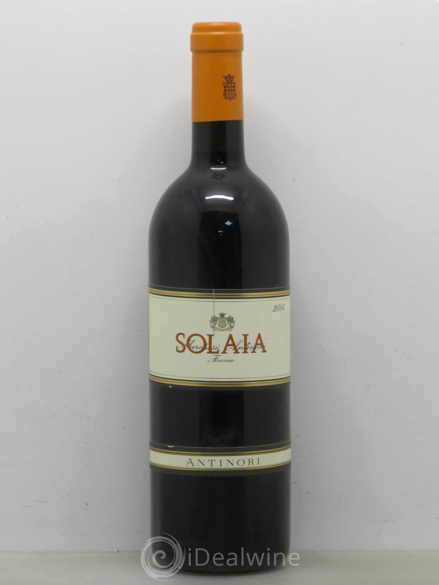 Toscana IGT Solaia Tenuta Tignanello - Marchesi Antinori 2004 - Lot de 1 bouteille - 0