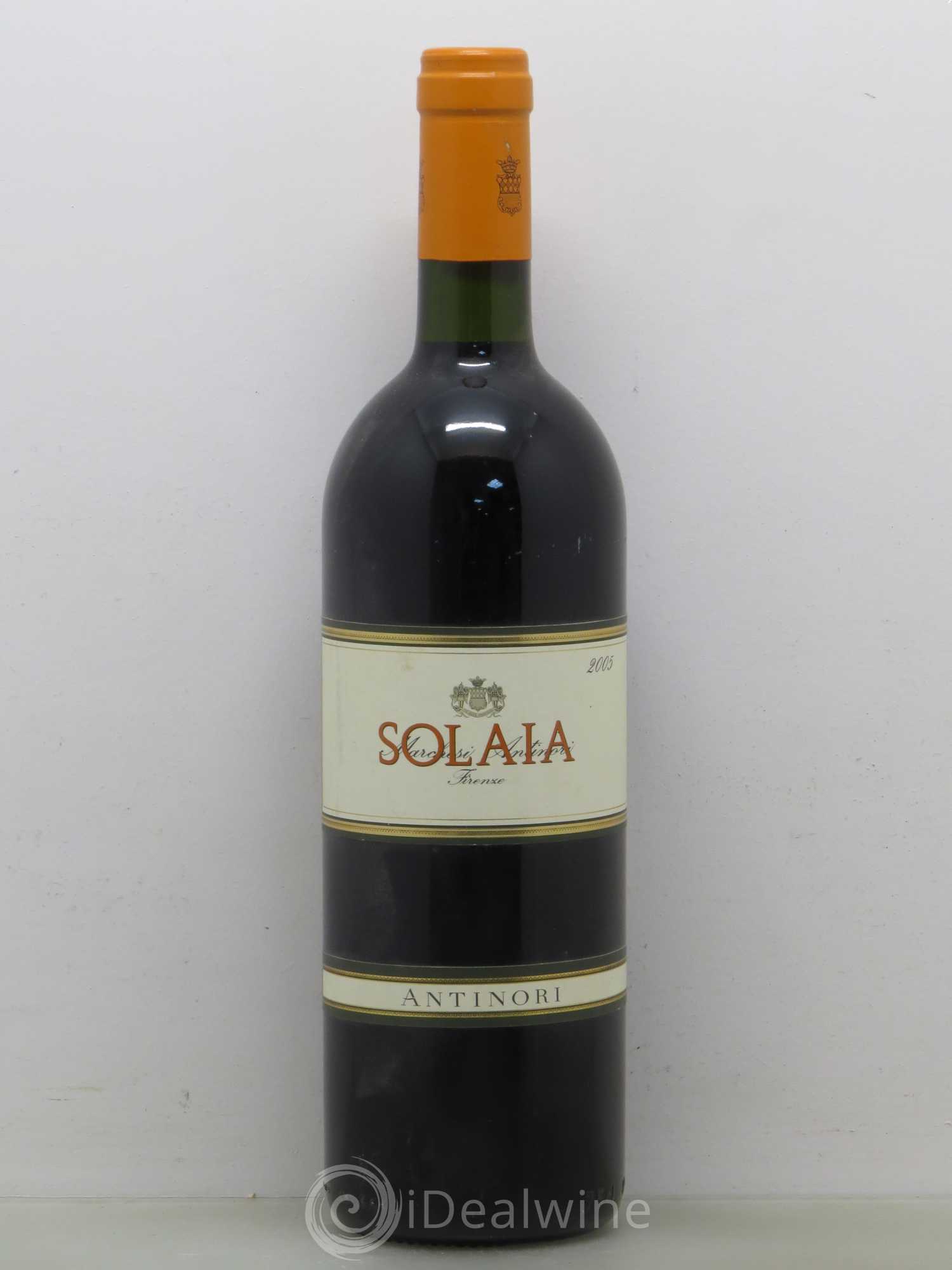 Toscana IGT Solaia Tenuta Tignanello - Marchesi Antinori 2005 - Lot de 1 bouteille - 0