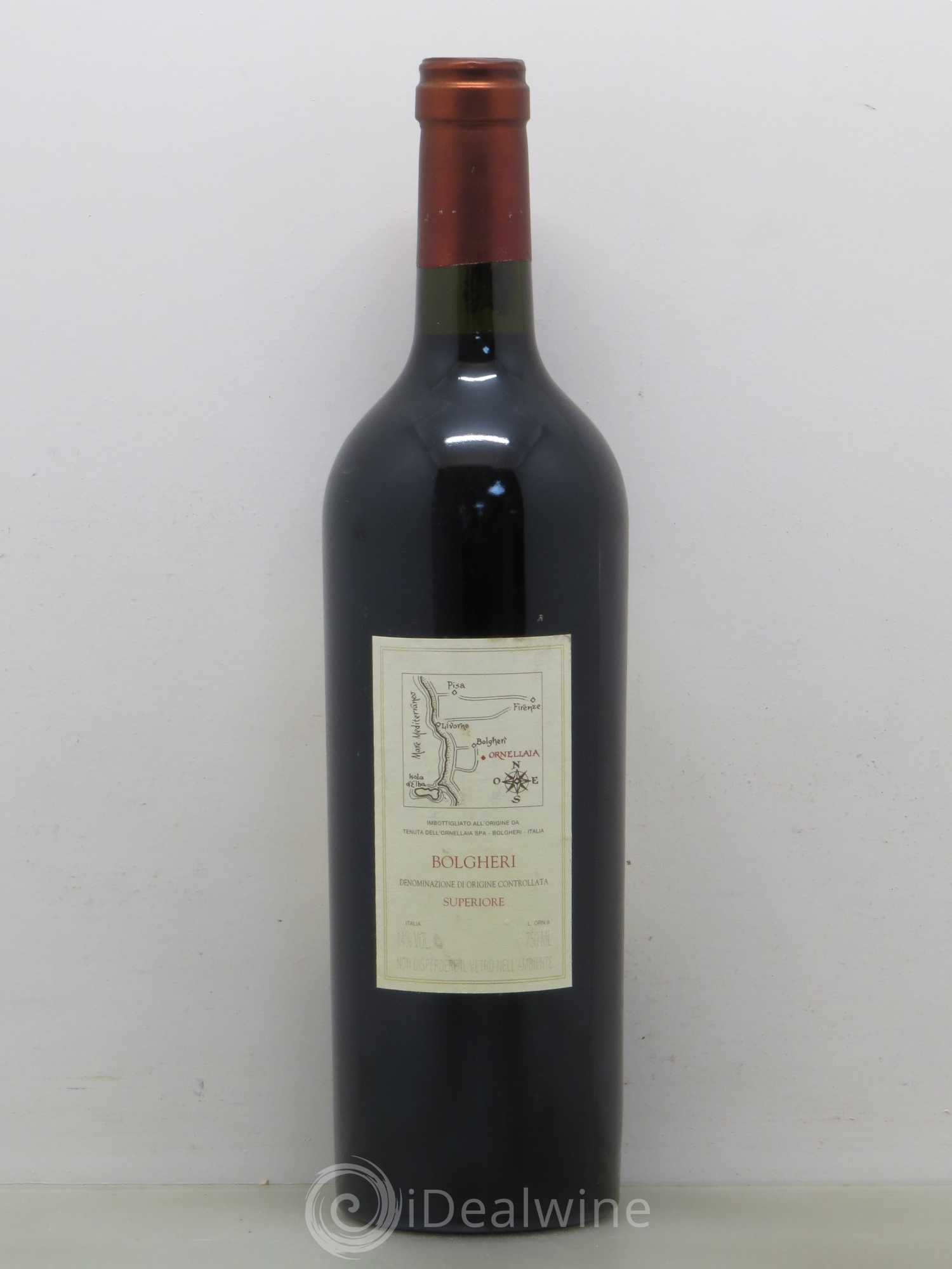 Bolgheri DOC Superiore Ornellaia Tenuta Dell'Ornellaia - Frescobaldi 1997 - Lot de 1 bouteille - 1