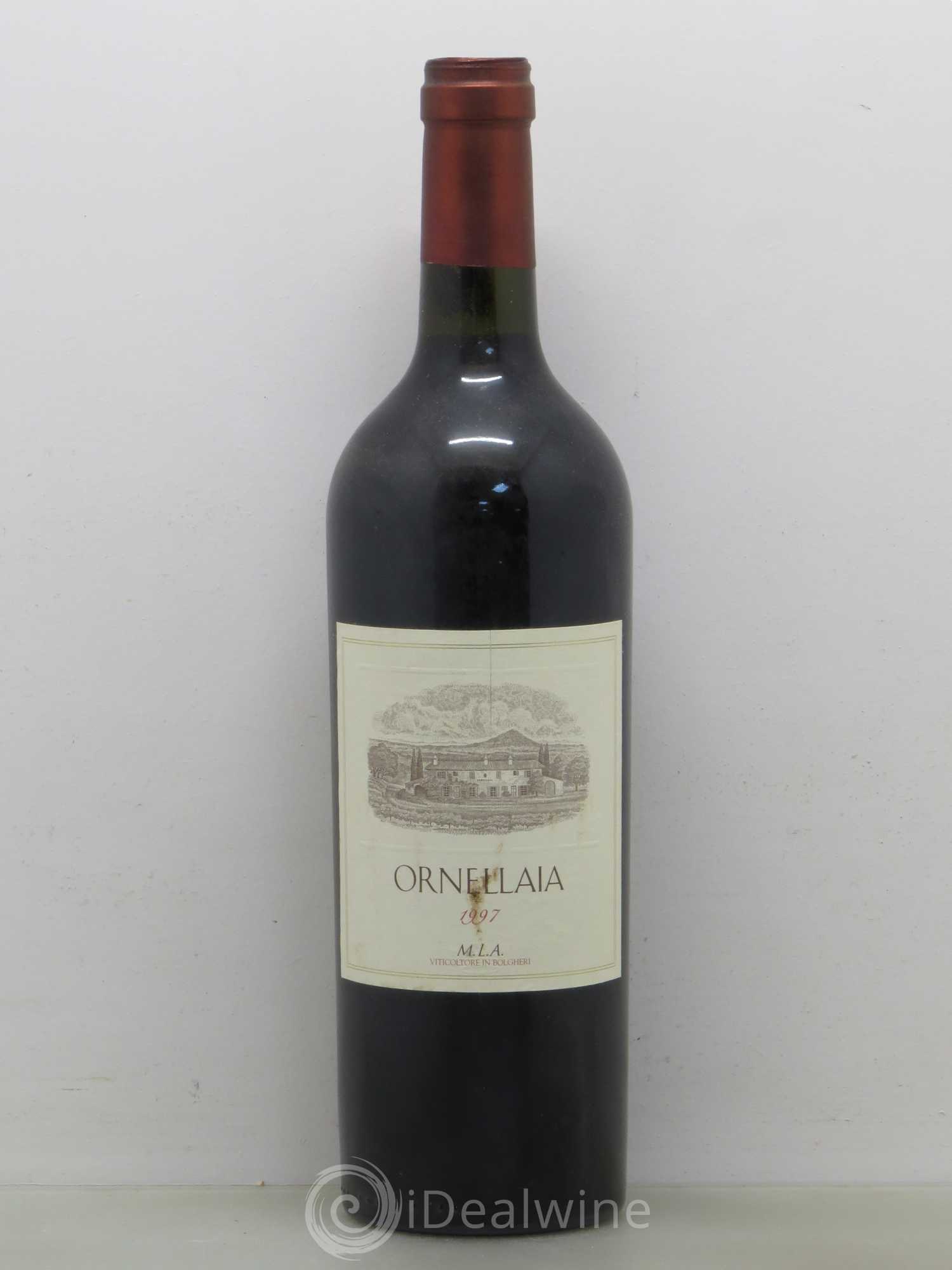 Bolgheri DOC Superiore Ornellaia Tenuta Dell'Ornellaia - Frescobaldi 1997 - Lot de 1 bouteille - 0
