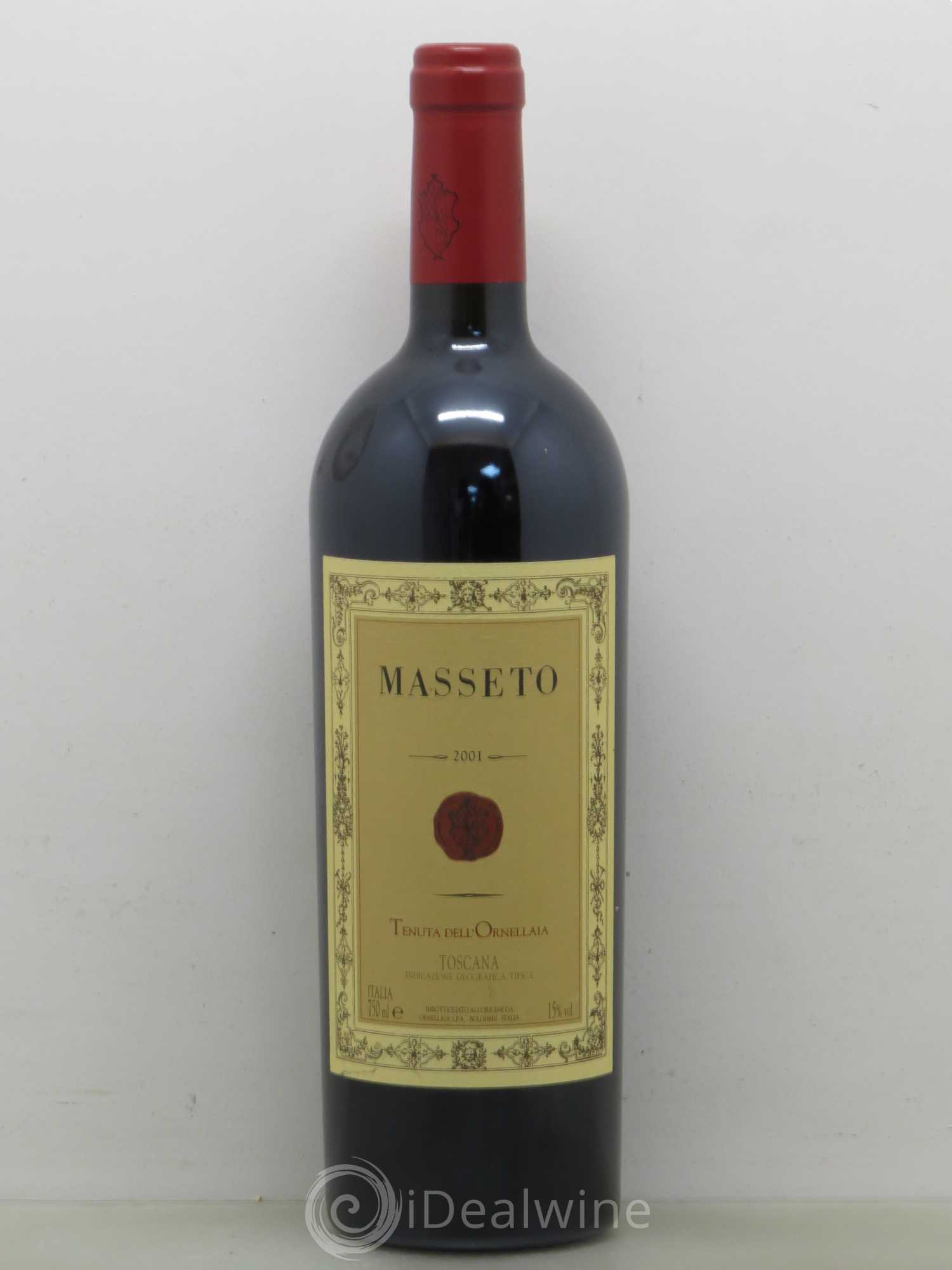 Toscana IGT Tenuta Dell'Ornellaia Masseto Frescobaldi 2001 - Lot de 1 bouteille - 0
