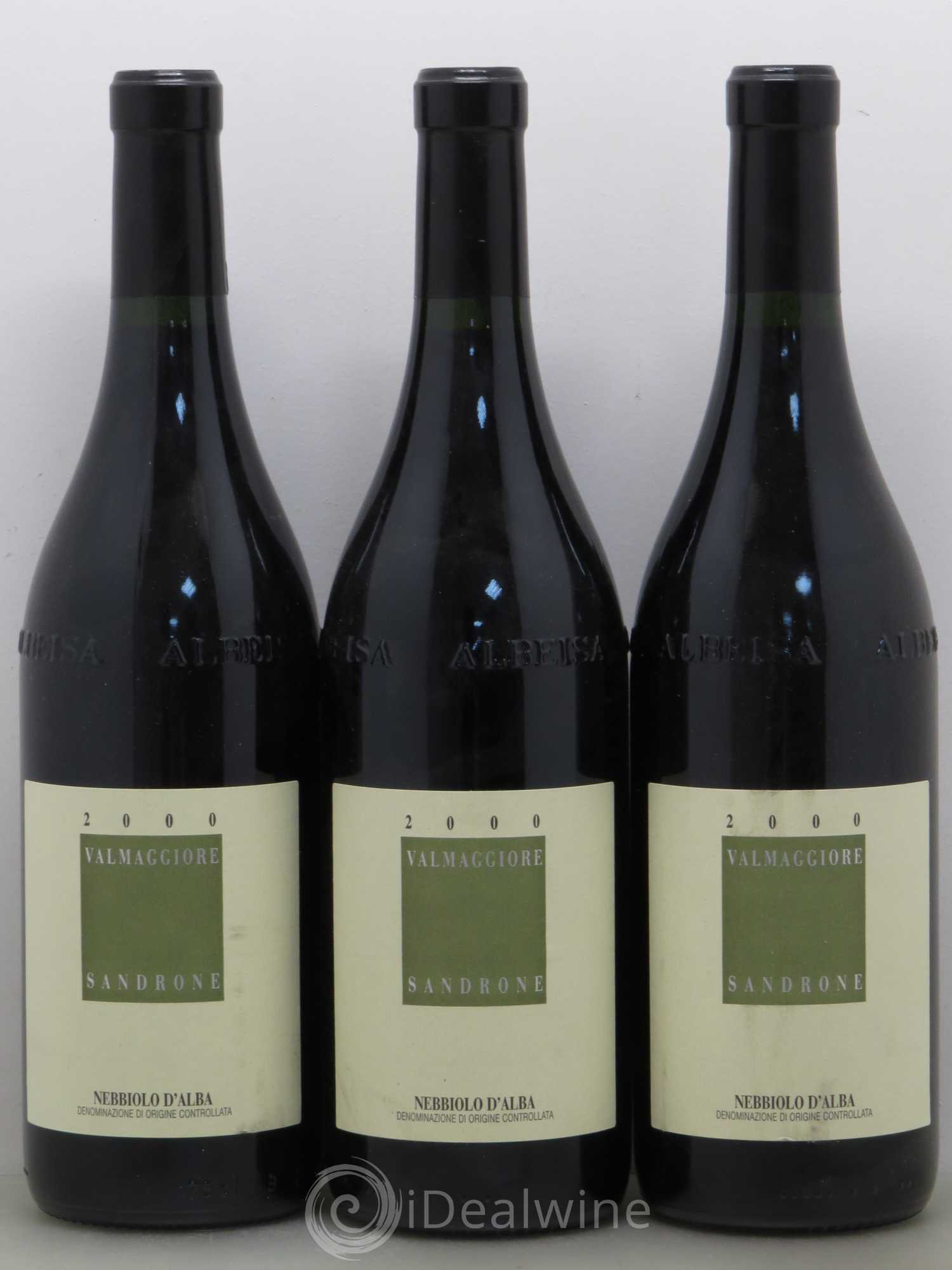 Nebbiolo d'Alba DOC Valmaggiore Luciano Sandrone 2000 - Lot de 3 bouteilles - 0