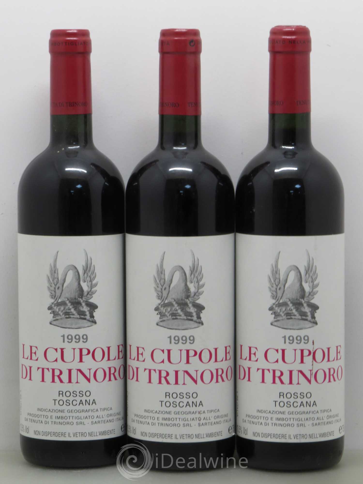 Italie Le Cupole Di Trinoro IGT Toscana 1999 - Posten von 3 Flaschen - 0