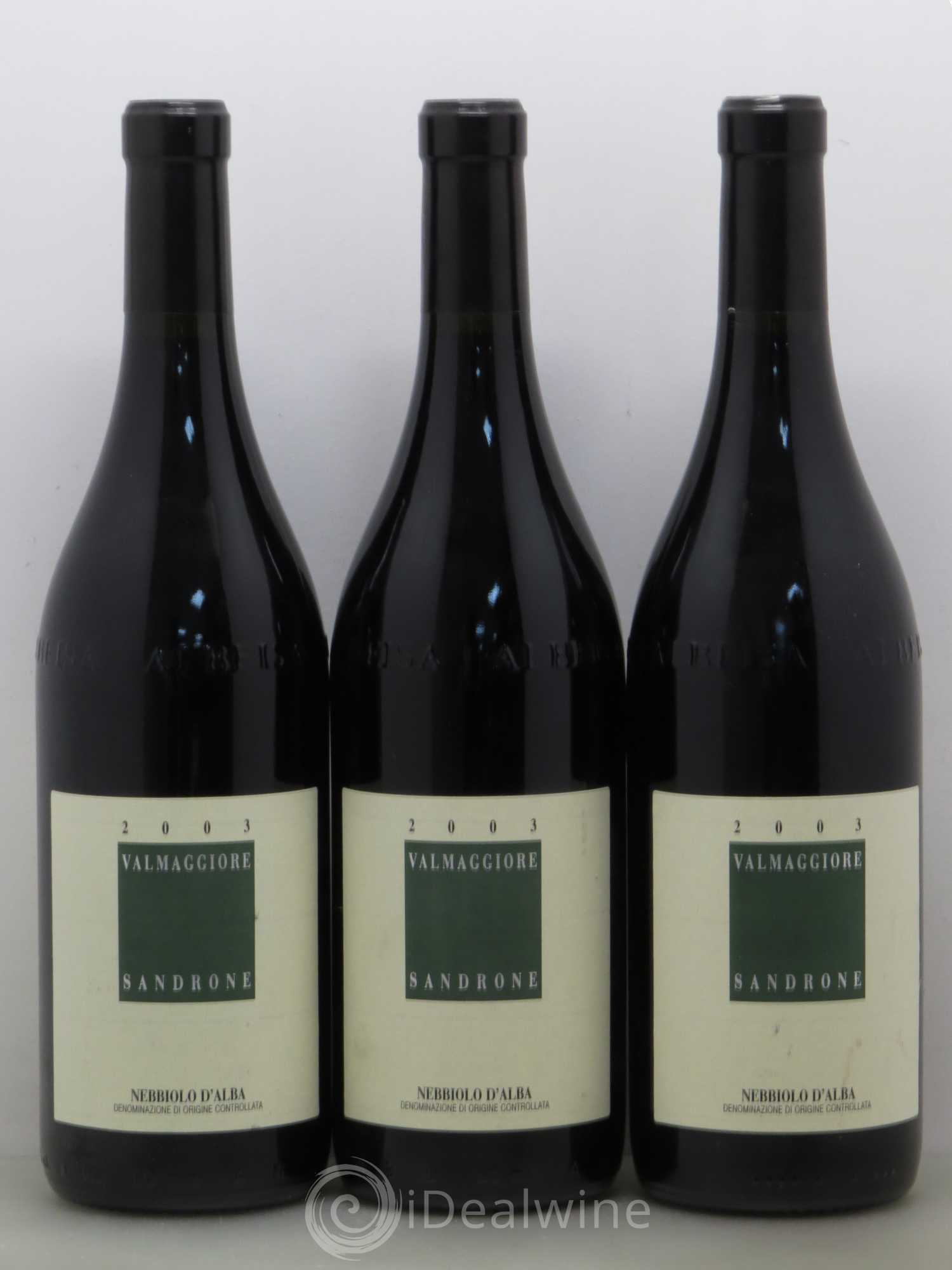Nebbiolo d'Alba DOC Valmaggiore Luciano Sandrone 2003 - Lot de 6 bouteilles - 2