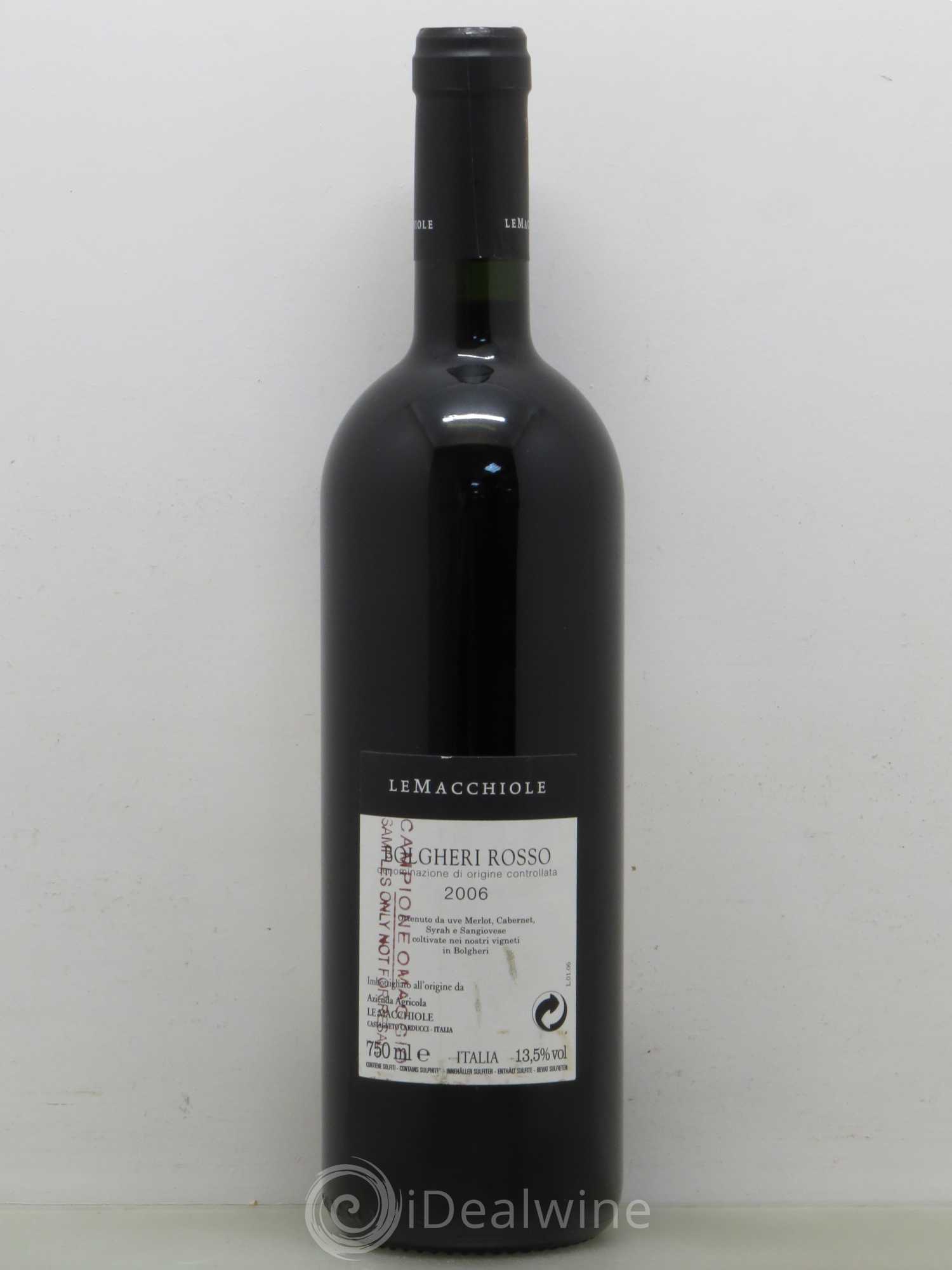 Bolgheri DOC Bolgheri Rosso Le Macchiole 2006 - Posten von 1 Flasche - 1