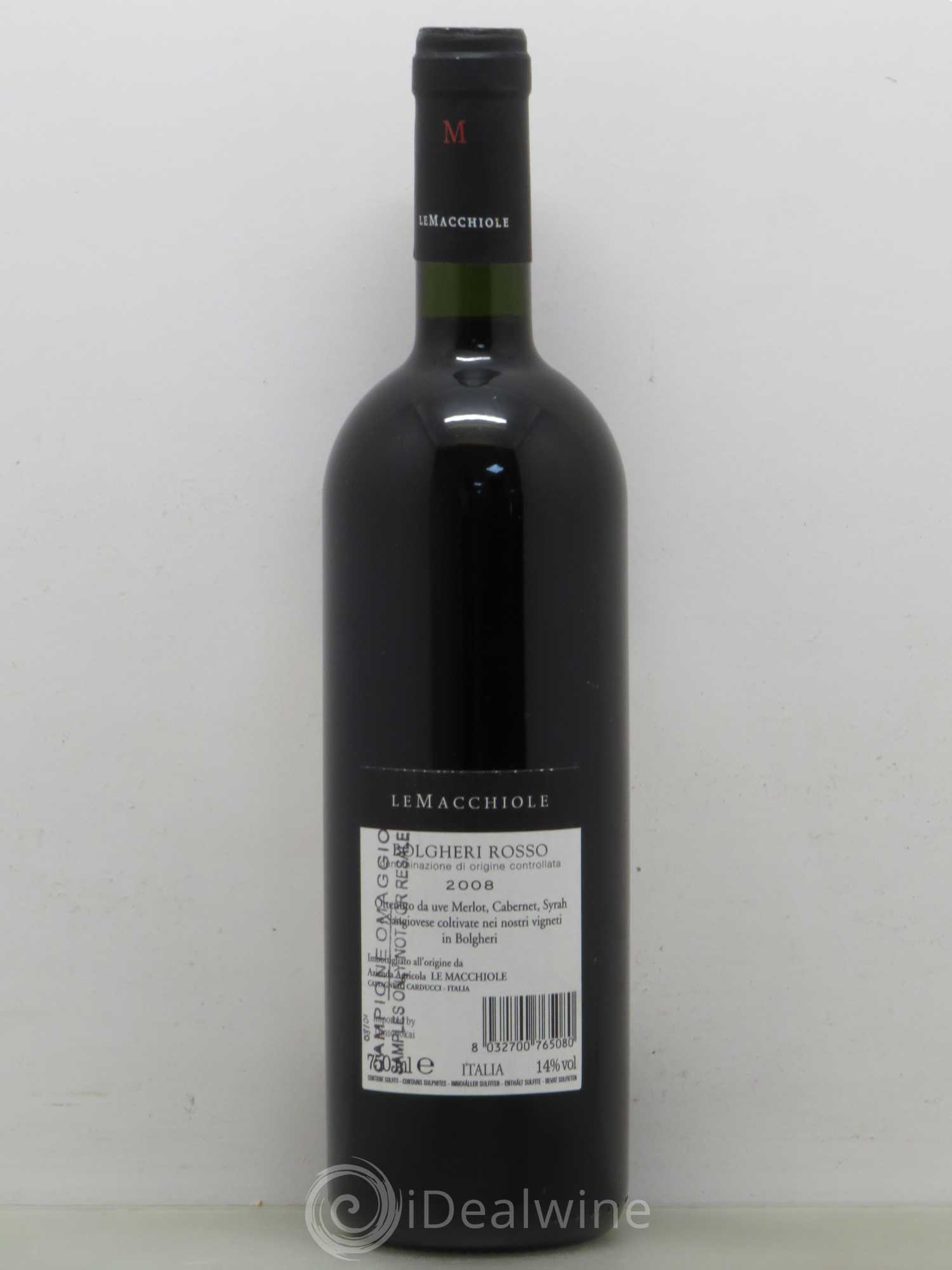 Bolgheri DOC Le Macchiole Bolgheri Rosso 1999 - Posten von 1 Flasche - 1