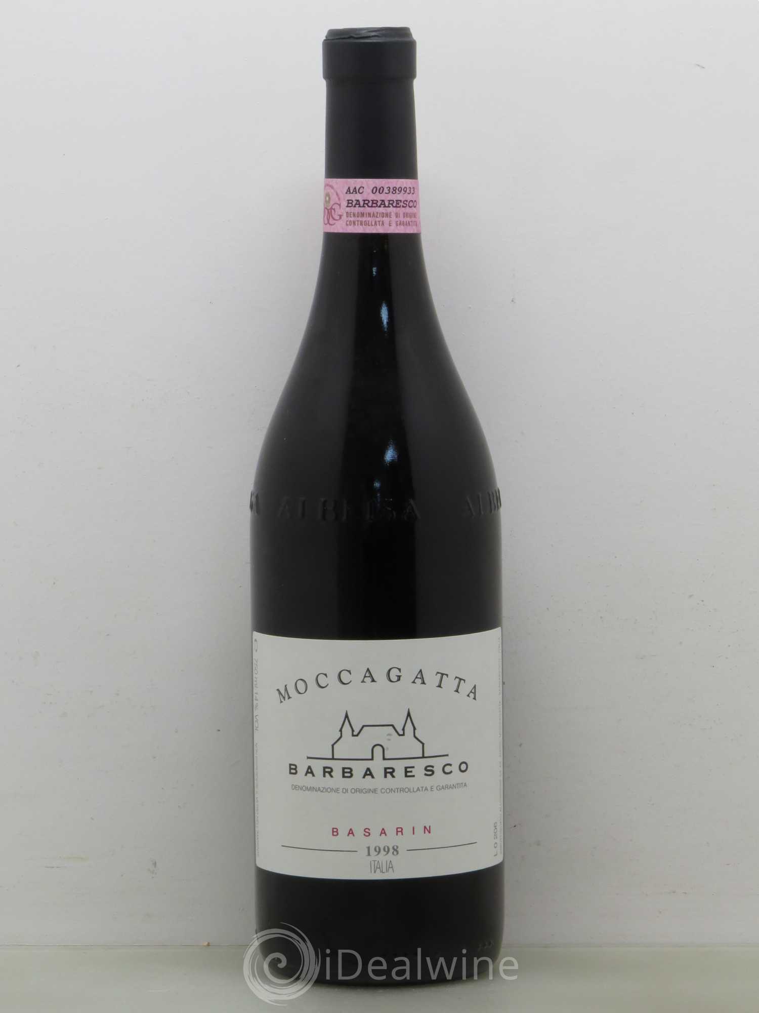 Barbaresco DOCG Basarin MoccaGatta 1998 - Posten von 1 Flasche - 0