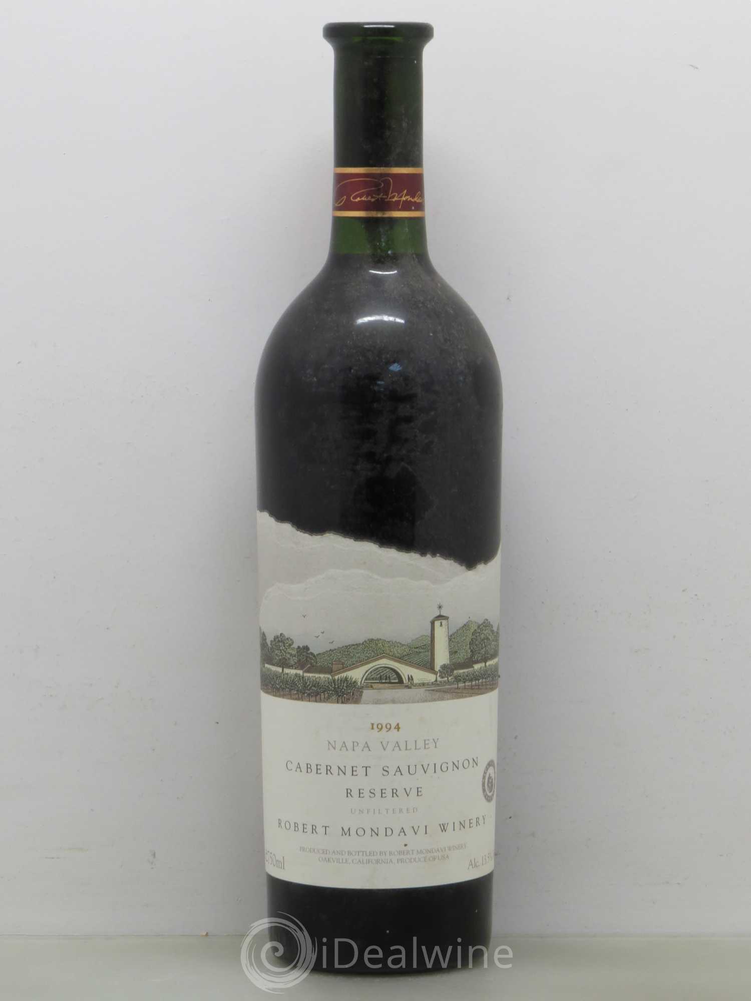 USA Cabernet Sauvignon Réserve Napa Robert Mondavi 1994 - Posten von 1 Flasche - 0