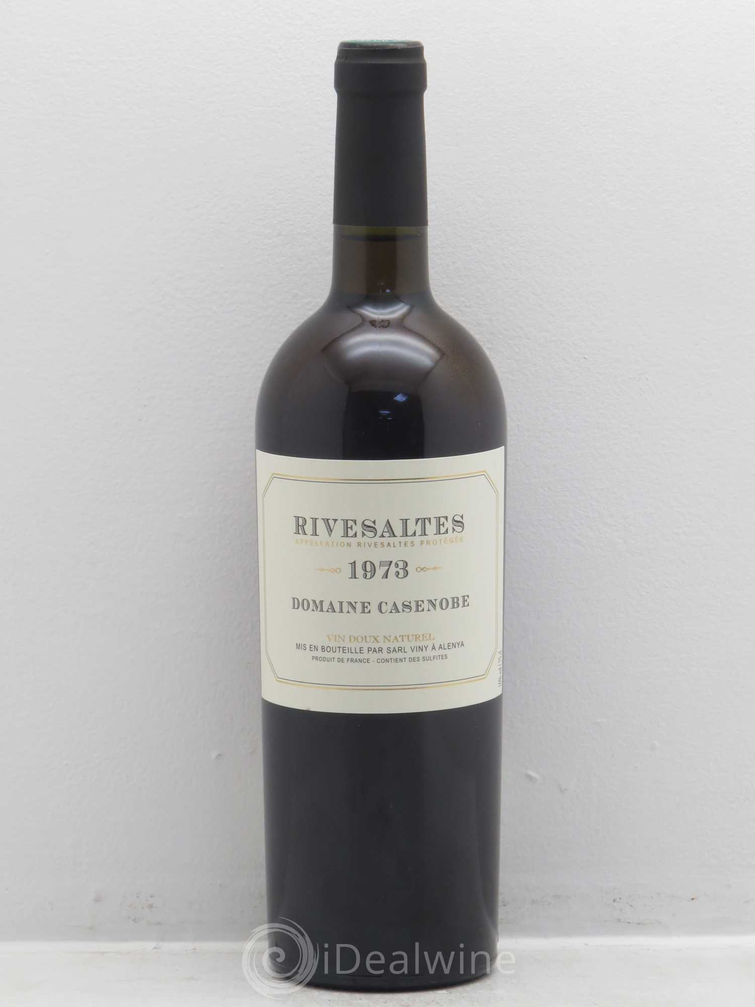 Rivesaltes Casenobe (Domaine) 1973 - Lot of 1 bottle - 0