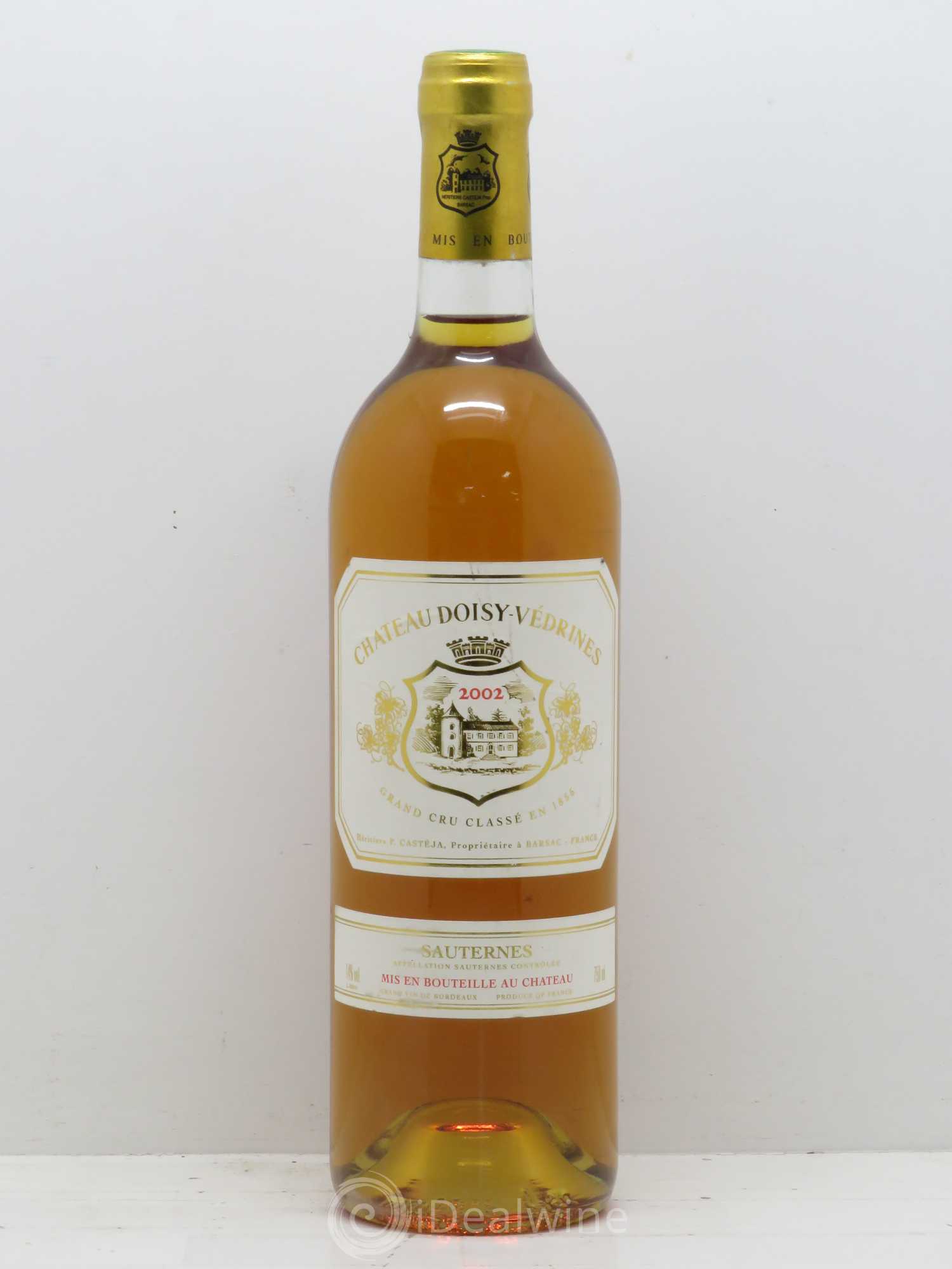 Château Doisy-Védrines 2ème Grand Cru Classé (senza prezzo di riserva) 2002 - Lotto di 1 bottiglia - 0