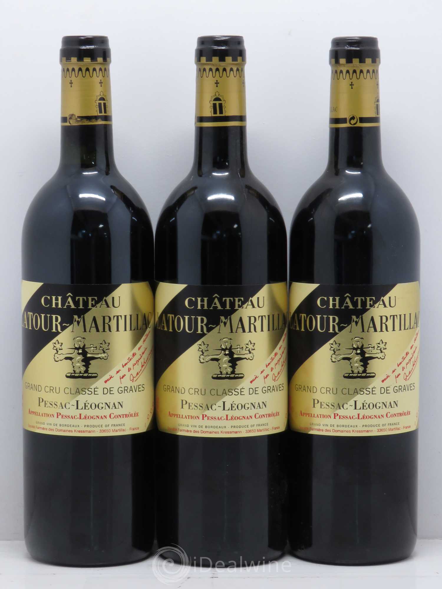 Château Latour-Martillac Cru Classé de Graves 1999 - Lot de 6 bouteilles - 2
