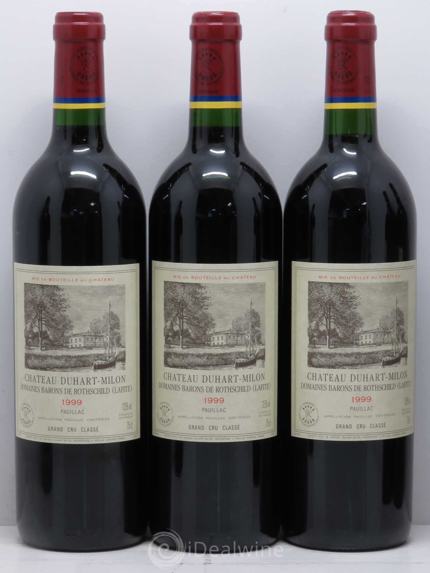 Château Duhart-Milon 4ème Grand Cru Classé 1999 - Lot de 12 bouteilles - 3