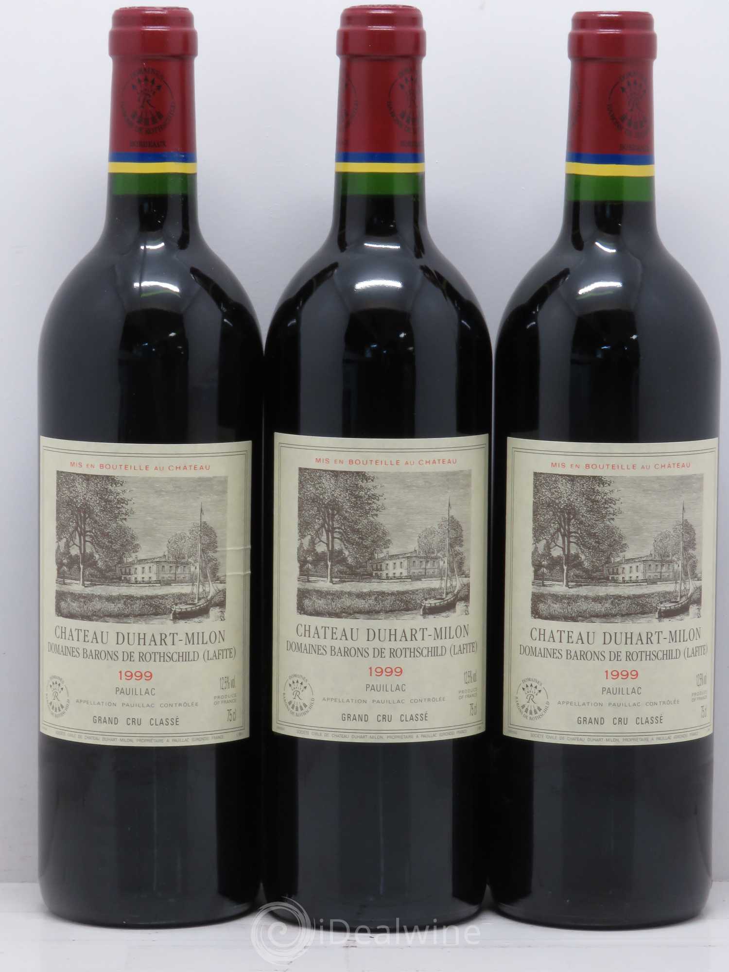 Château Duhart-Milon 4ème Grand Cru Classé 1999 - Lot de 12 bouteilles - 4