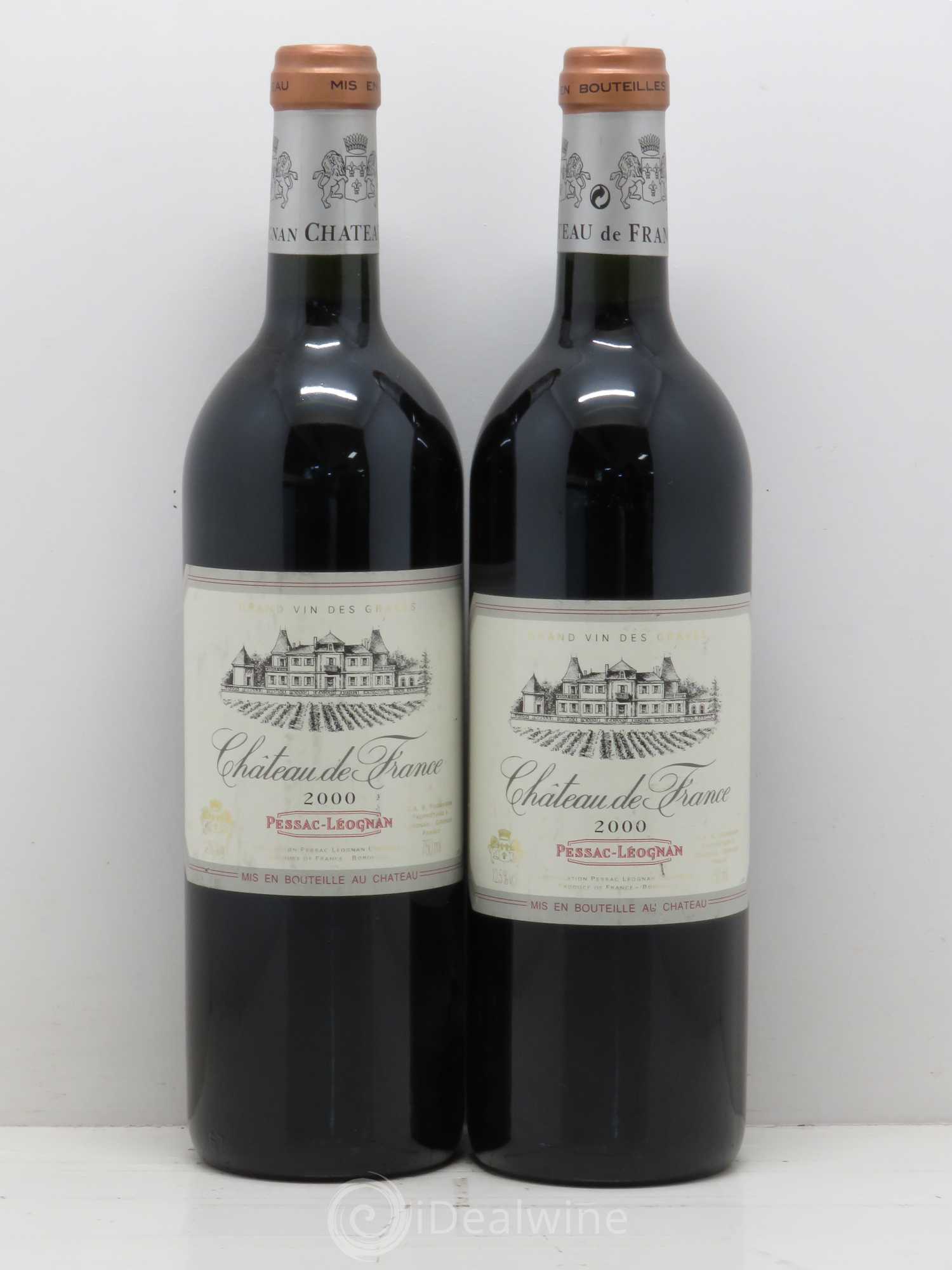 Château de France 2000 - Lot de 2 bouteilles - 0