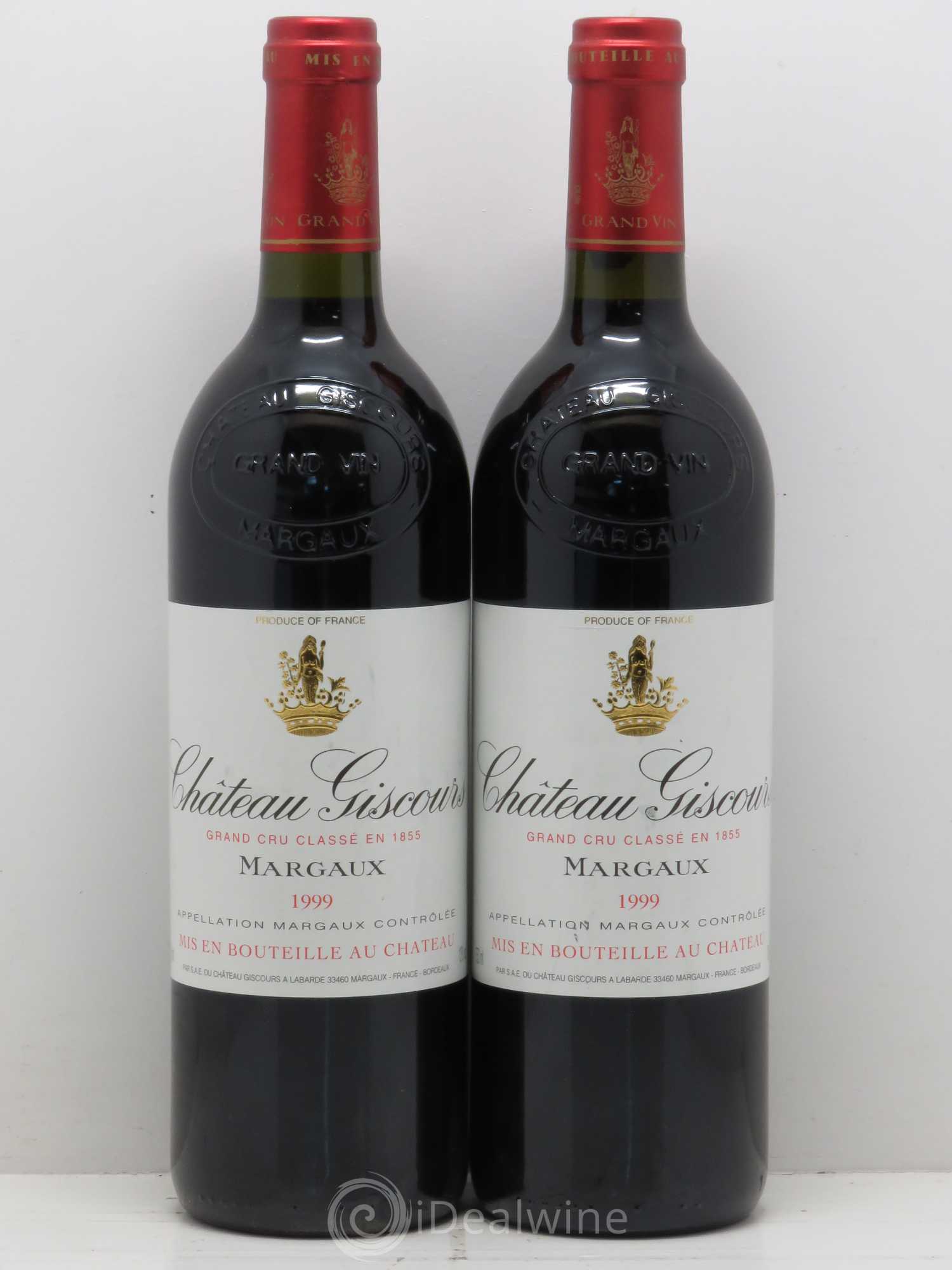 Château Giscours 3ème Grand Cru Classé 1999 - Lot de 5 bouteilles - 2