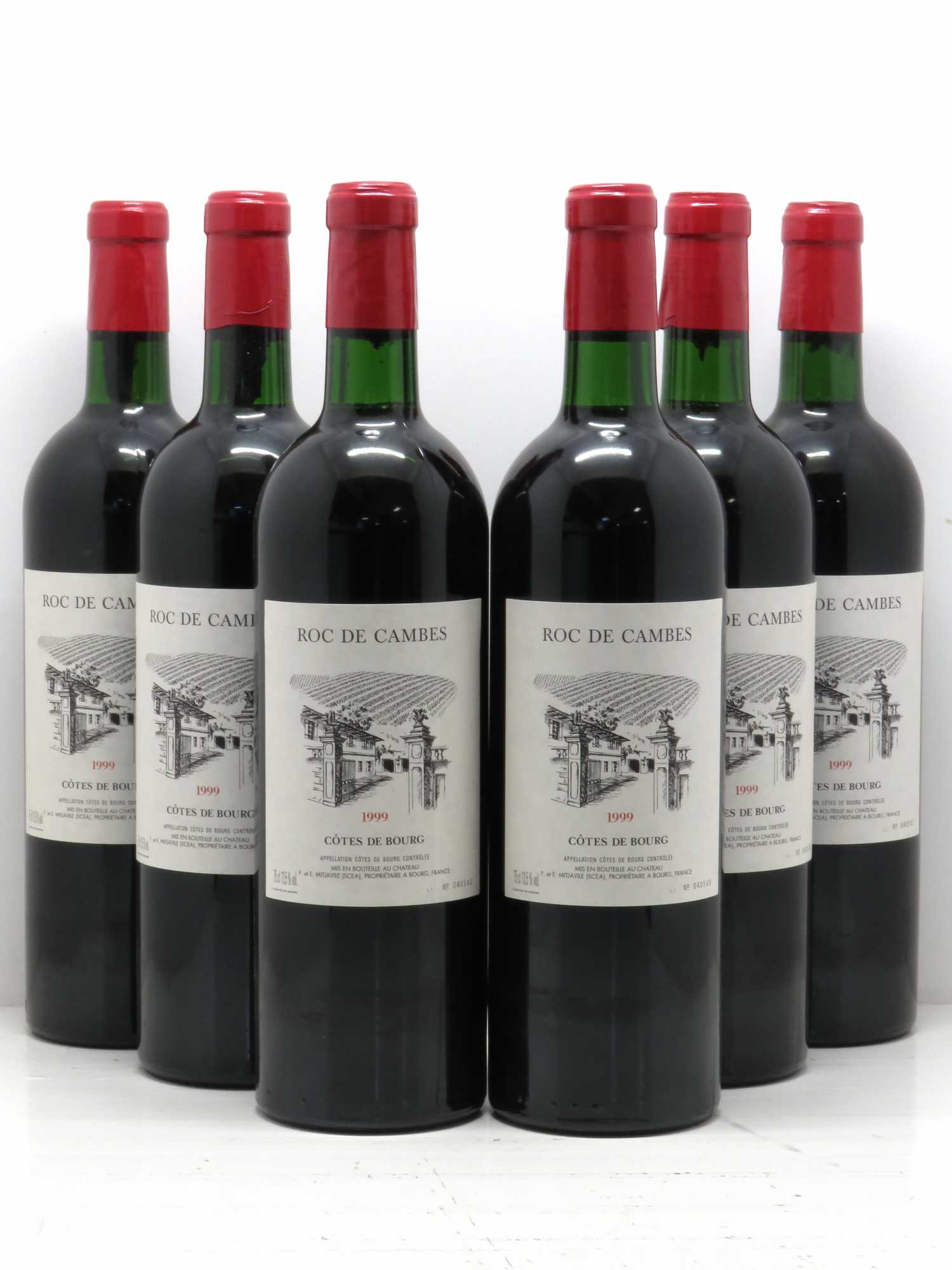 Roc de Cambes 1999 - Posten von 6 Flaschen - 0