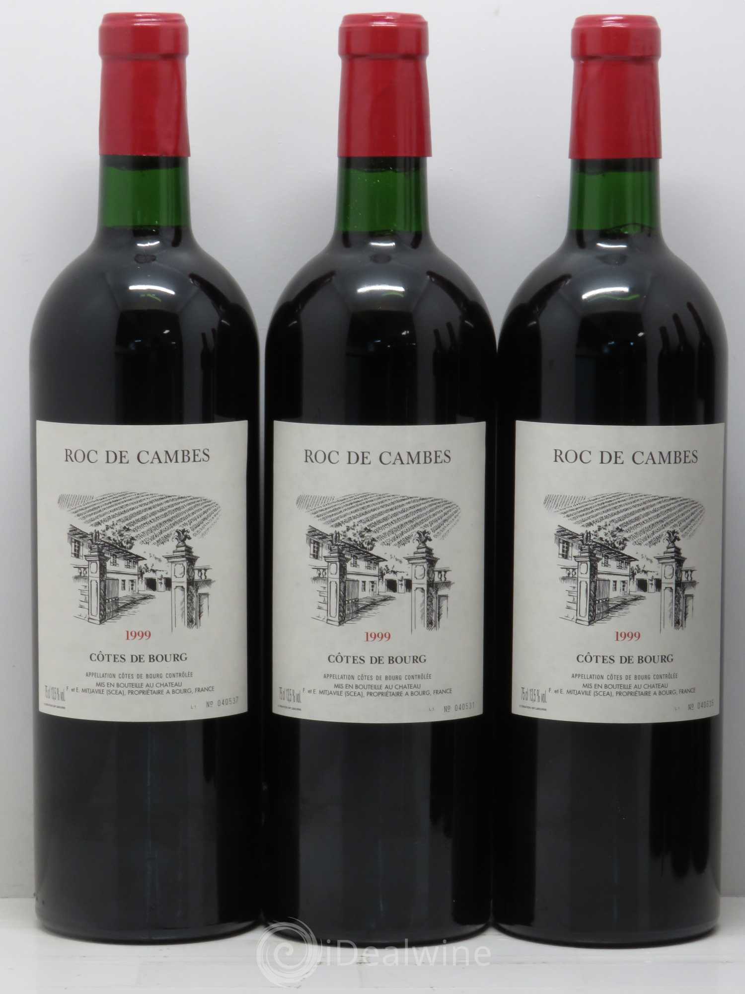 Roc de Cambes 1999 - Lot de 6 bouteilles - 1