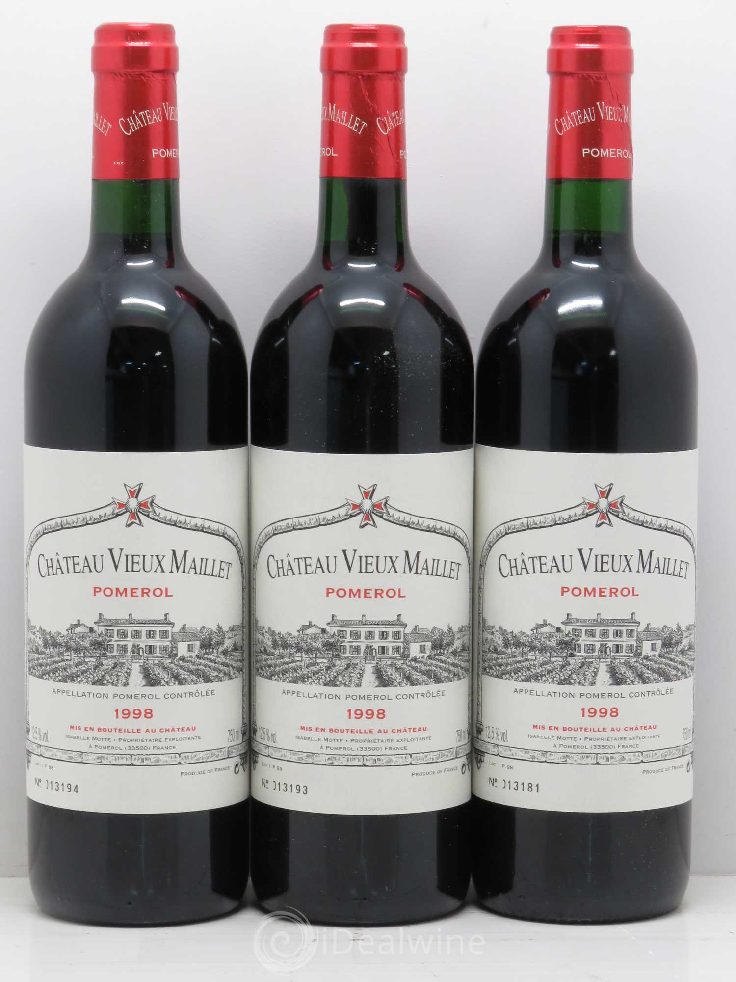Château Vieux Maillet 1998 - Lot de 12 bouteilles - 4
