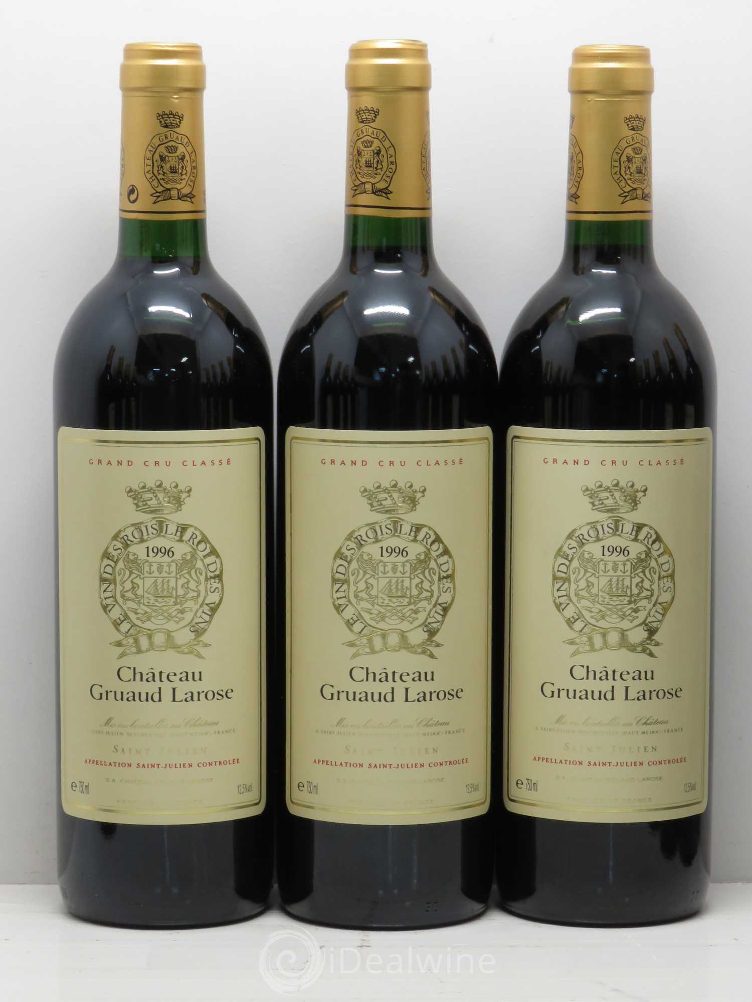 Château Gruaud Larose 2ème Grand Cru Classé 1996 - Lot de 12 bouteilles - 1
