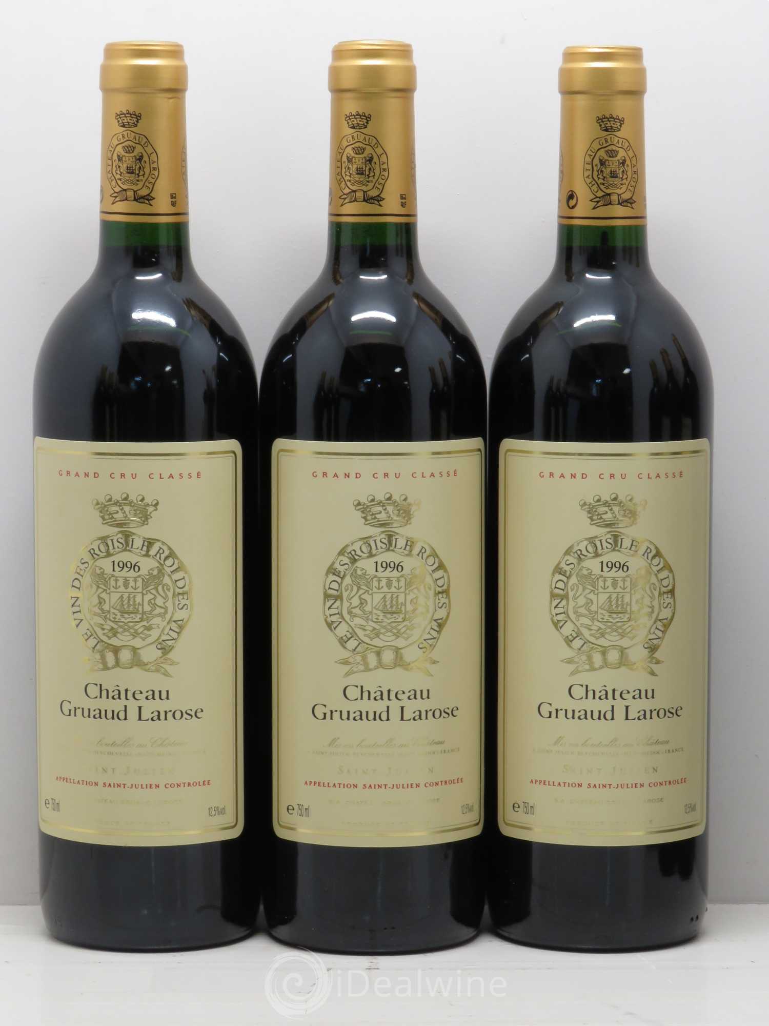 Château Gruaud Larose 2ème Grand Cru Classé 1996 - Lot de 12 bouteilles - 2