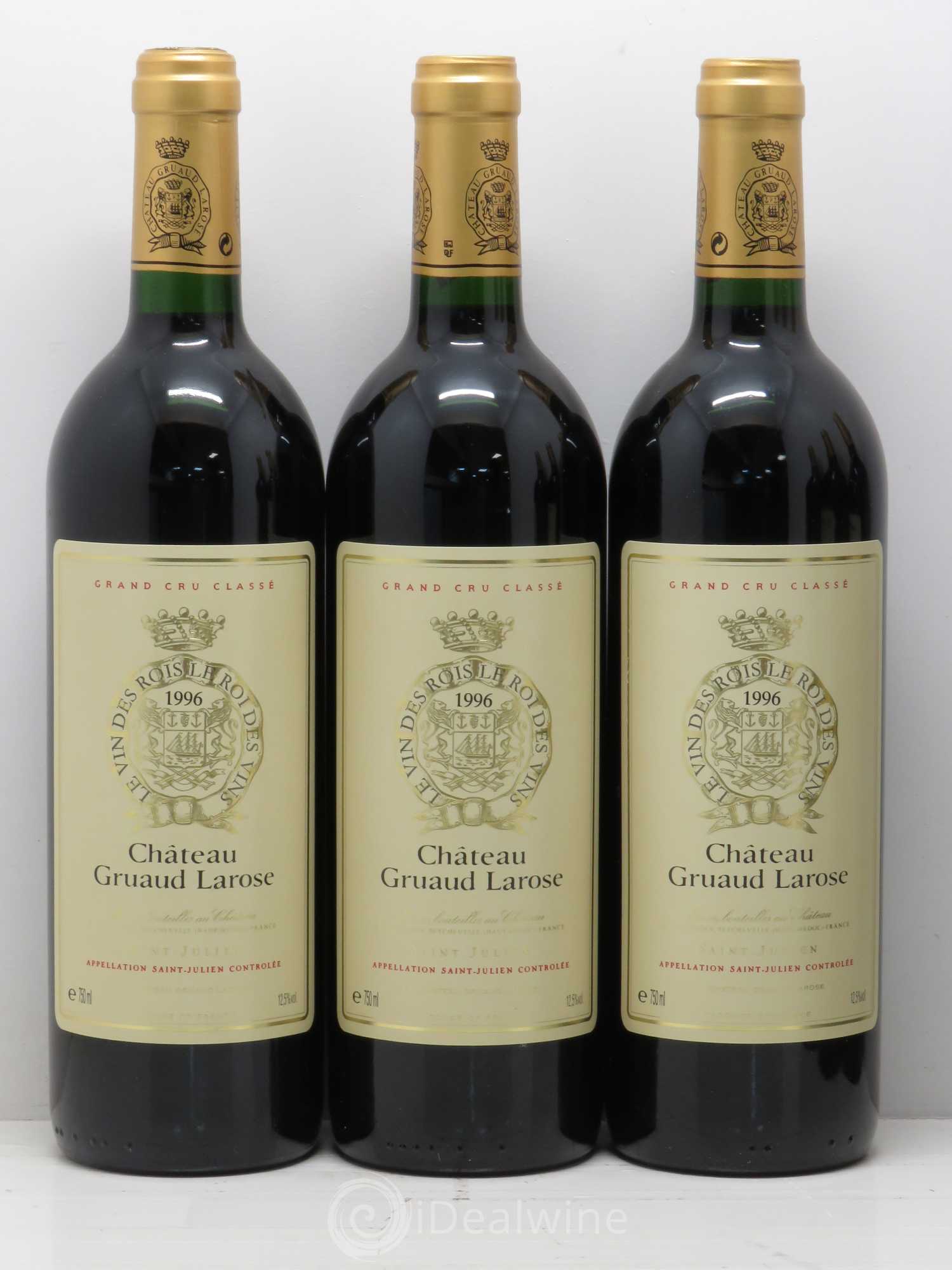 Château Gruaud Larose 2ème Grand Cru Classé 1996 - Lot de 12 bouteilles - 3