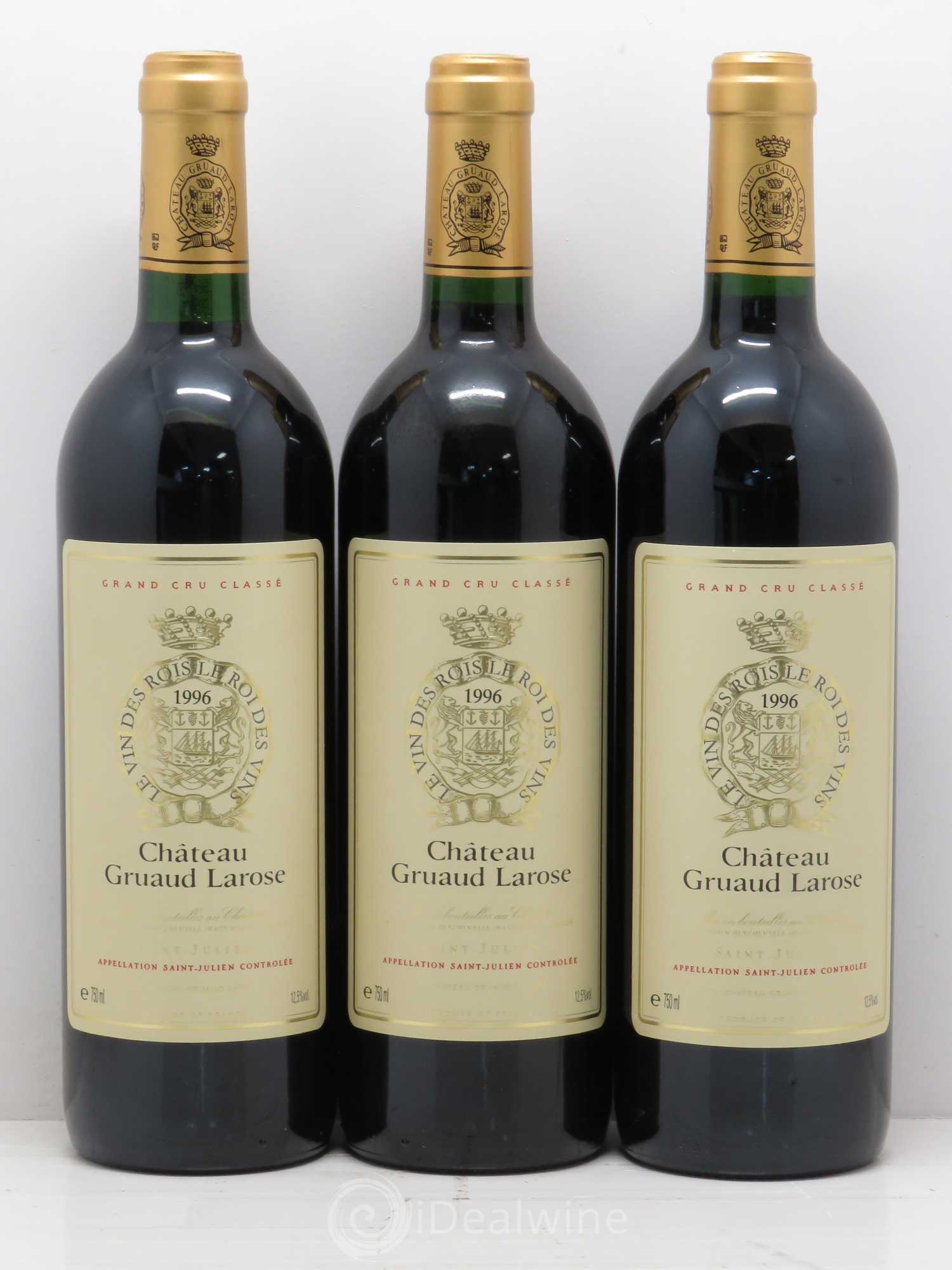 Château Gruaud Larose 2ème Grand Cru Classé 1996 - Lot de 12 bouteilles - 4