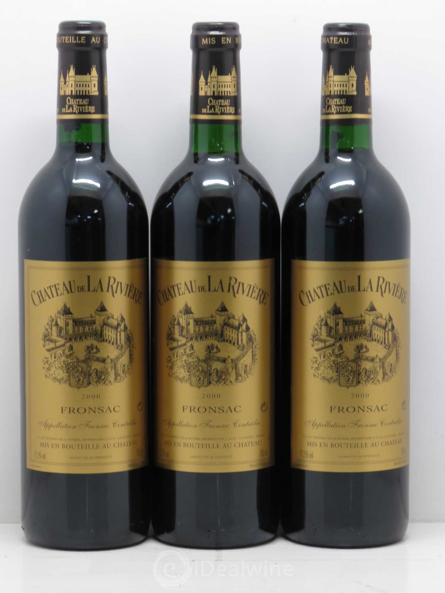 Château de La Rivière 2000 - Lot de 12 bouteilles - 4