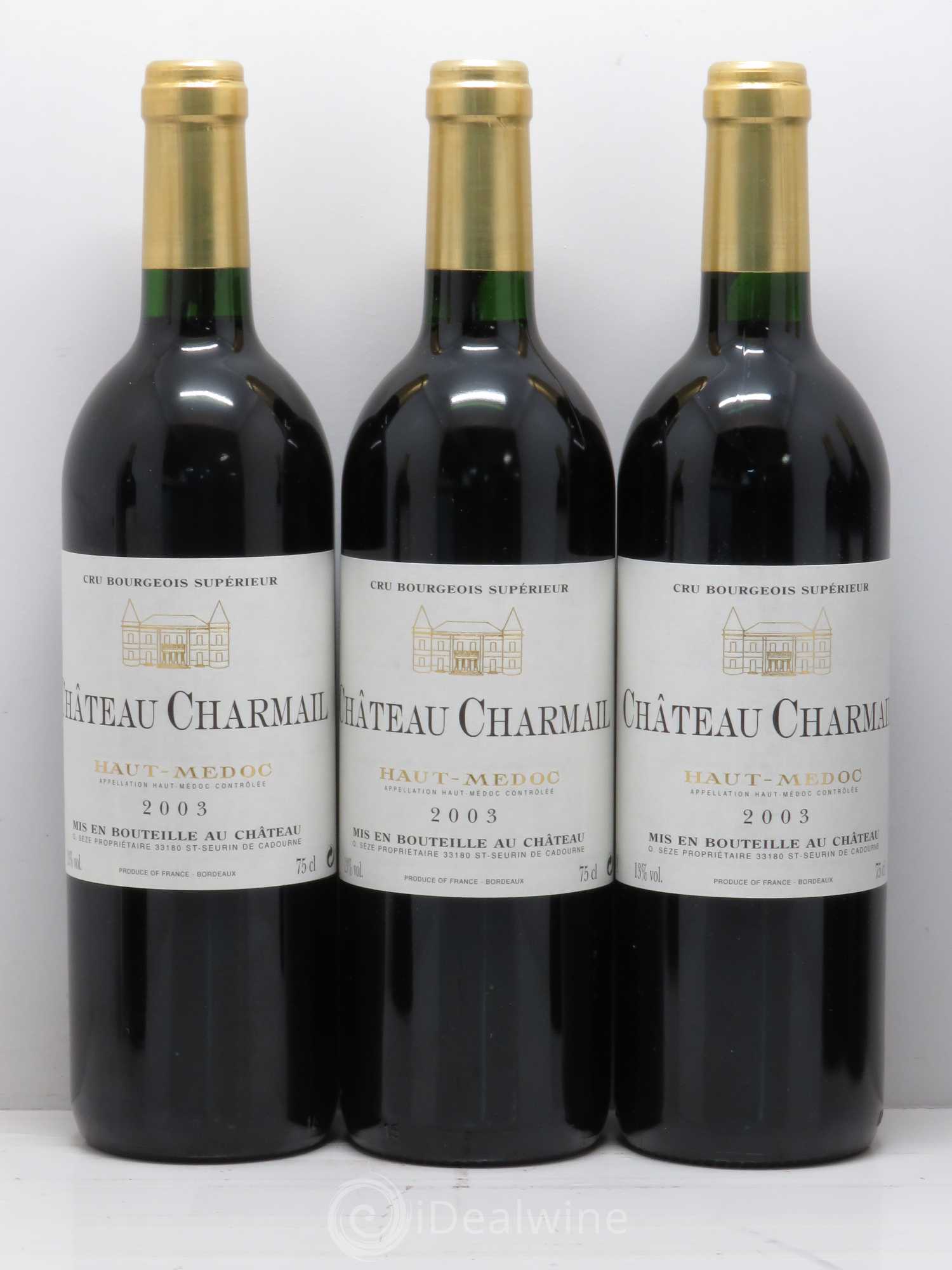 Château Charmail Cru Bourgeois 2003 - Lot de 12 bouteilles - 4