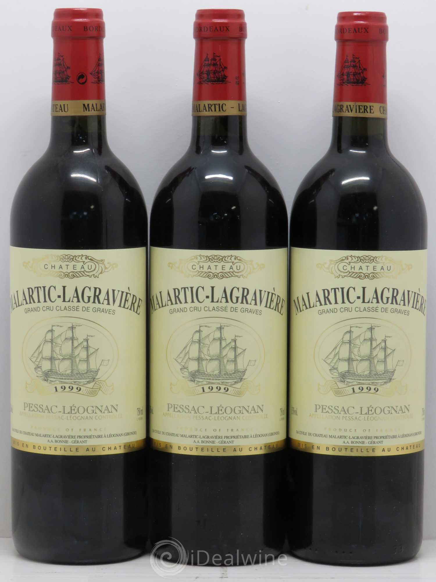 Château Malartic-Lagravière Cru Classé de Graves 1999 - Lot de 12 bouteilles - 2