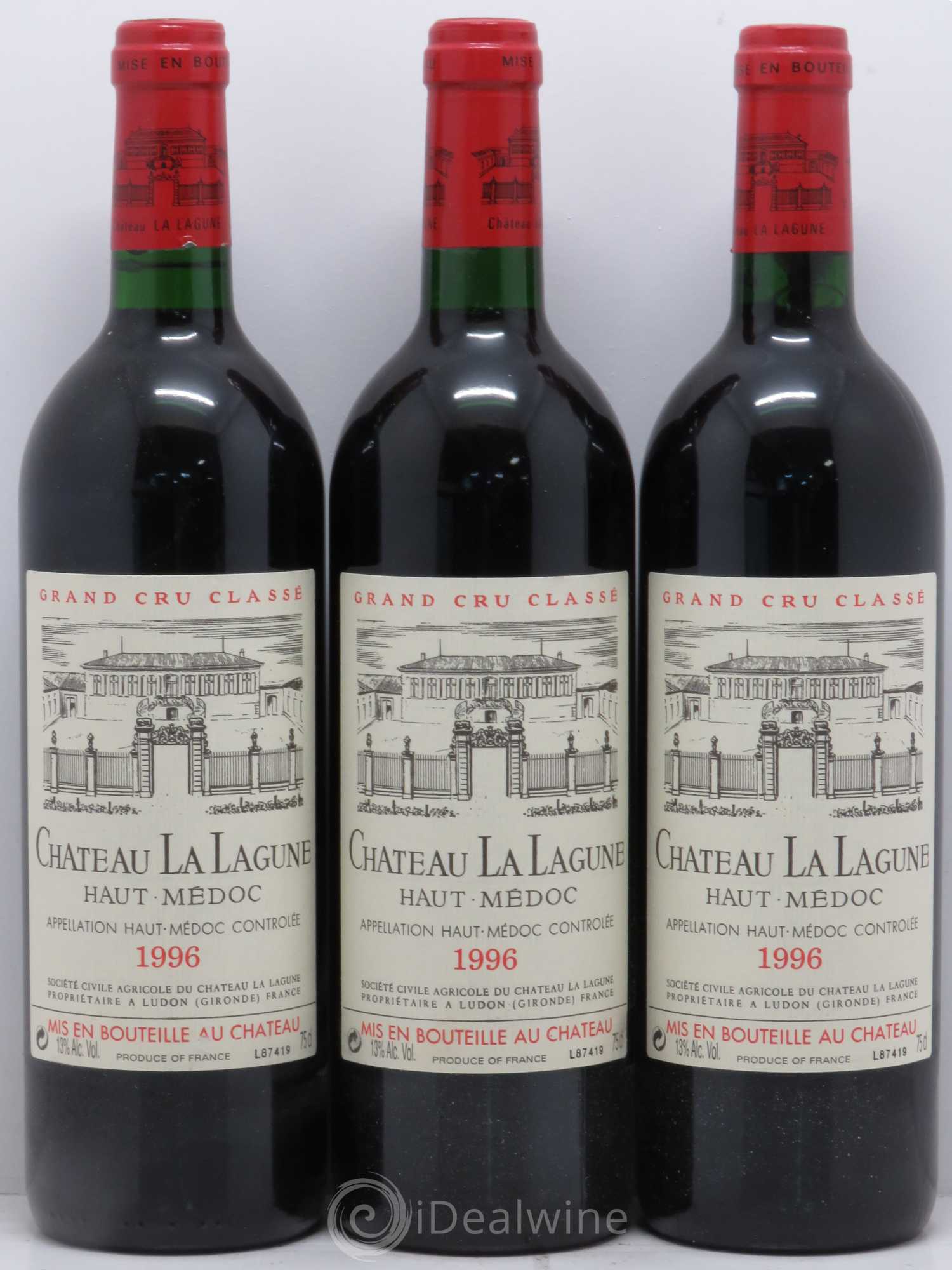 Château la Lagune 3ème Grand Cru Classé 1996 - Lot de 12 bouteilles - 4