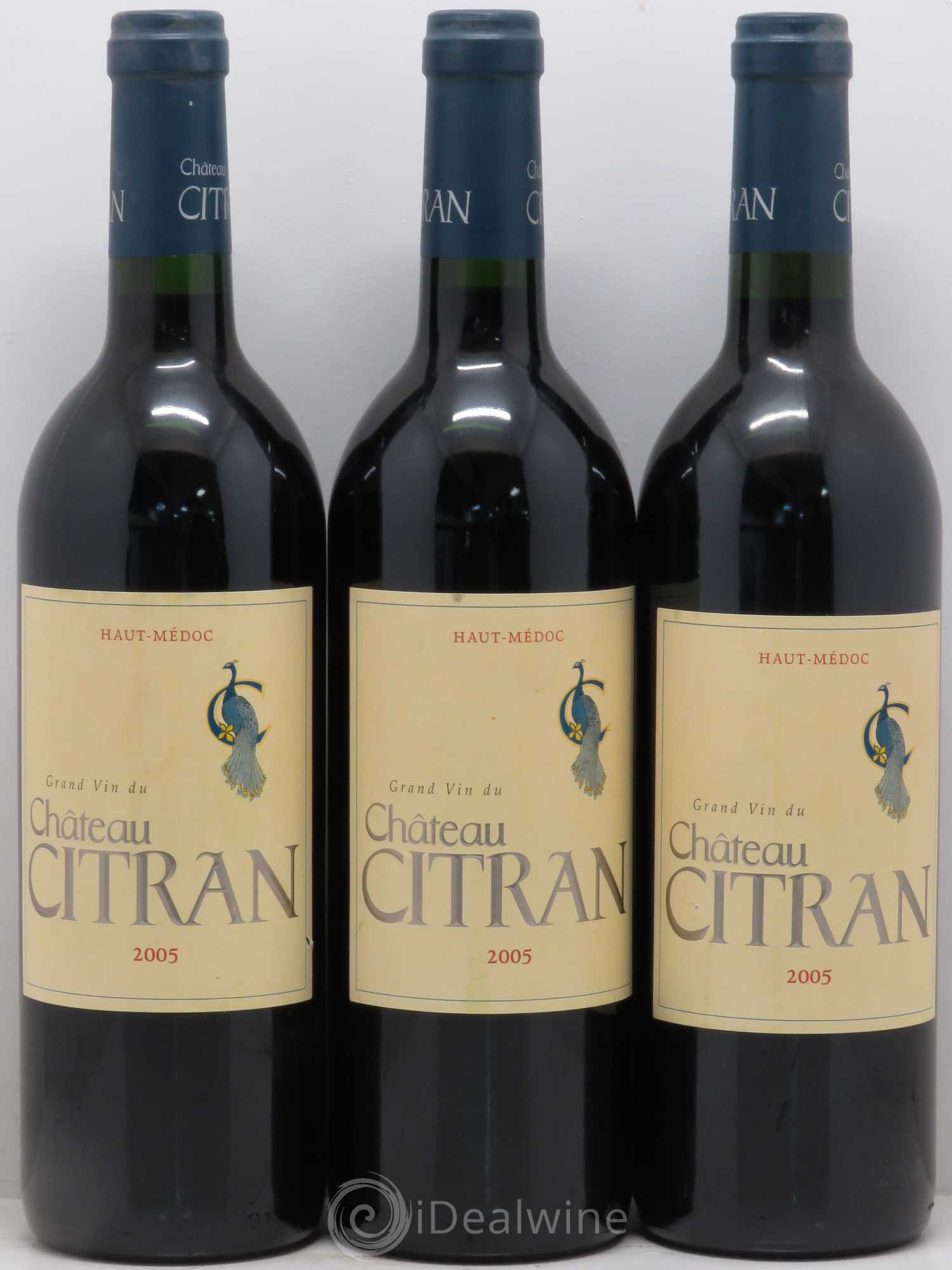 Château Citran Cru Bourgeois 2005 - Lot de 3 bouteilles - 0