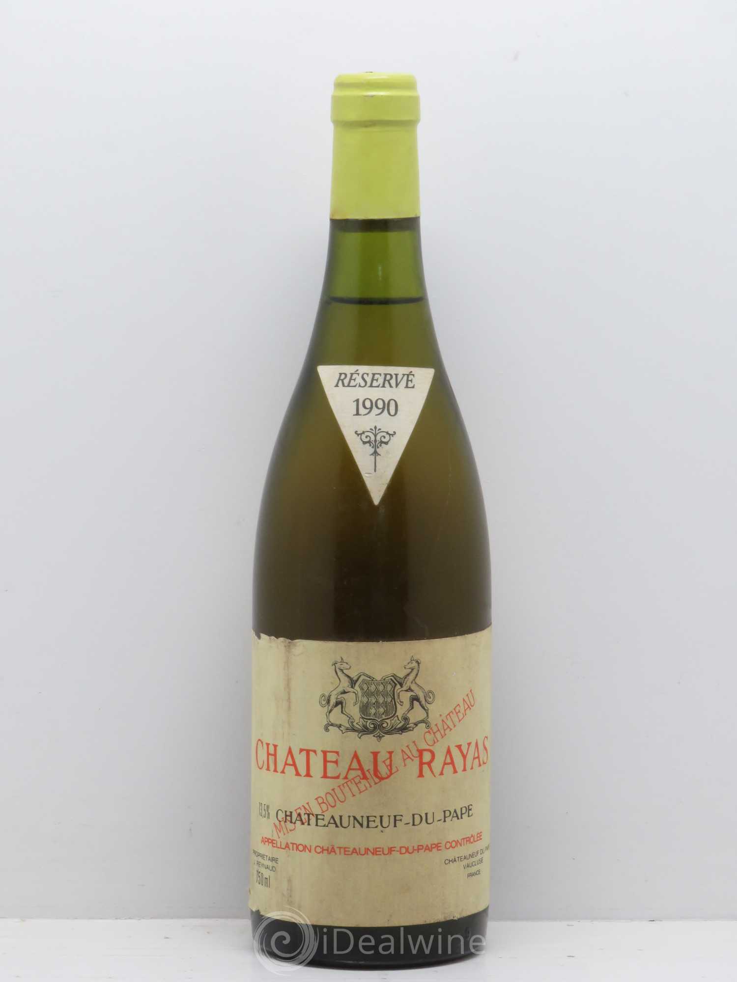 Châteauneuf-du-Pape Château Rayas Emmanuel Reynaud 1990 - Lot de 1 bouteille - 0