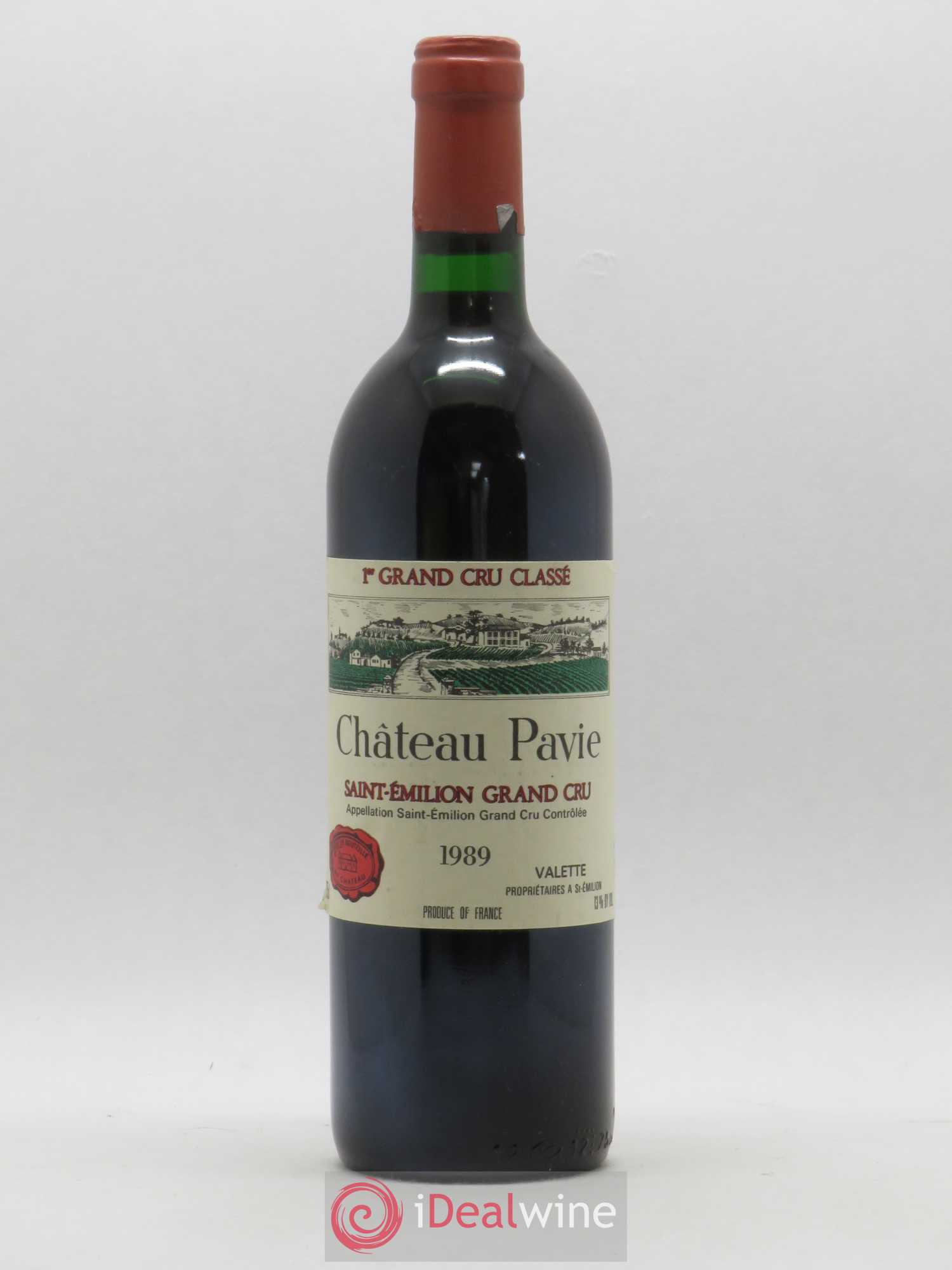 Château Pavie 1er Grand Cru Classé A 1989 - Lot de 1 bouteille - 0