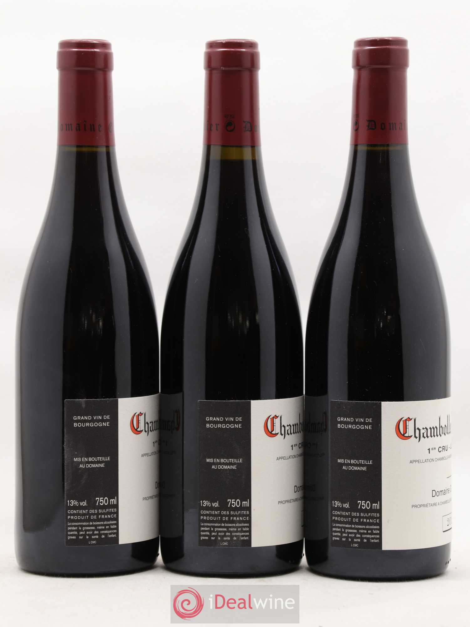 Chambolle-Musigny 1er Cru Les Cras Georges Roumier (Domaine) 2011 - Lot de 3 bouteilles - 1