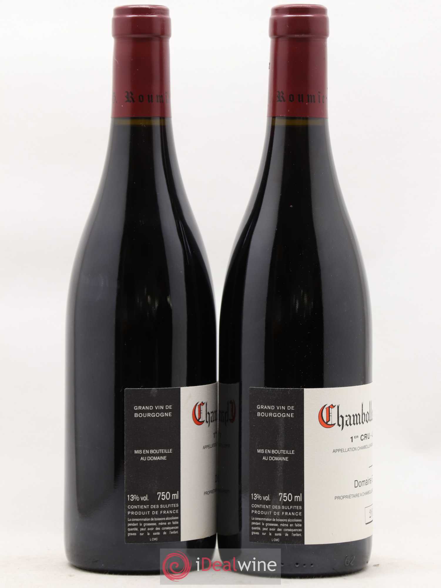 Chambolle-Musigny 1er Cru Les Cras Georges Roumier (Domaine) 2011 - Lot de 2 bouteilles - 1