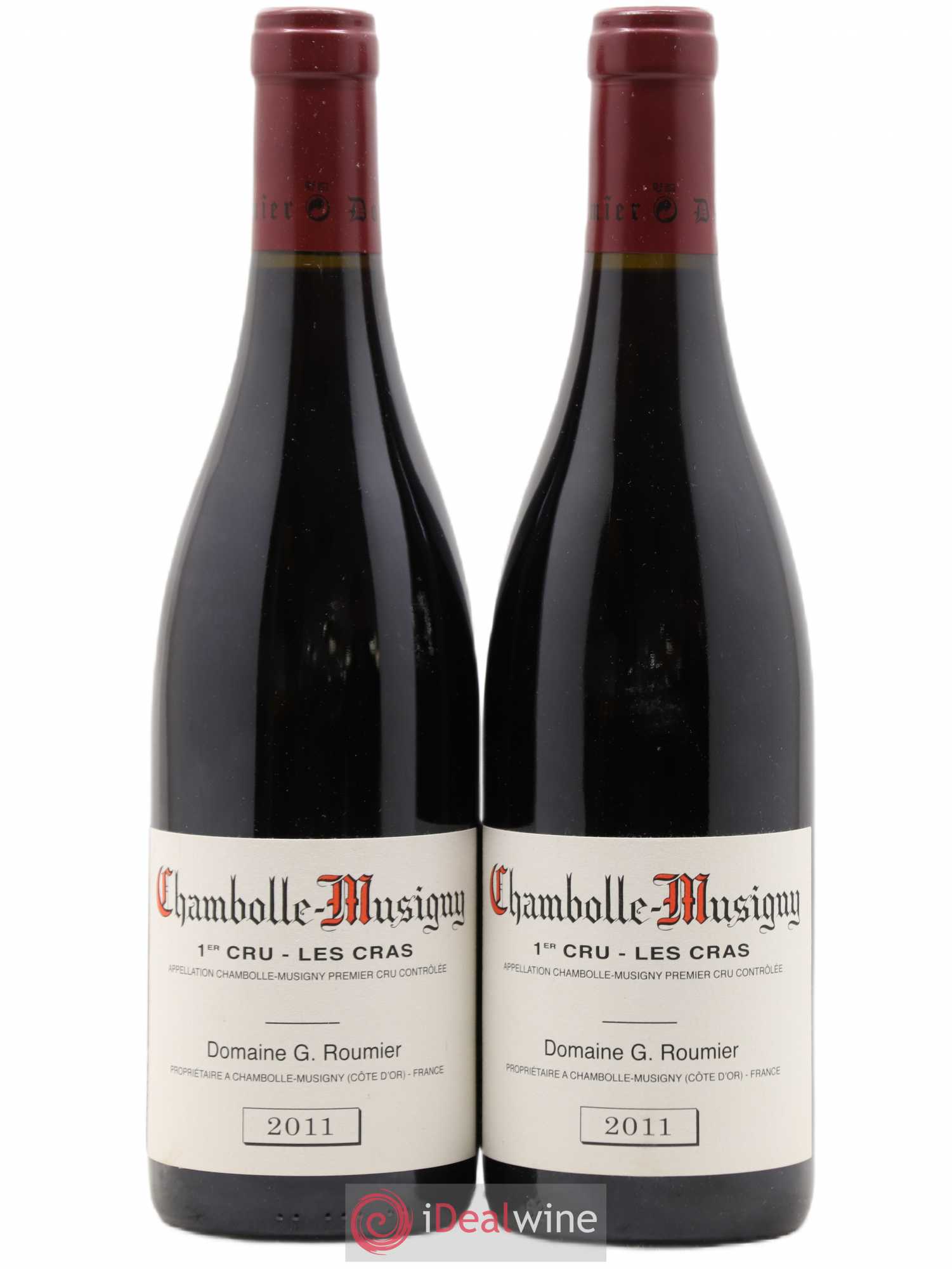 Chambolle-Musigny 1er Cru Les Cras Georges Roumier (Domaine) 2011 - Lot de 2 bouteilles - 0