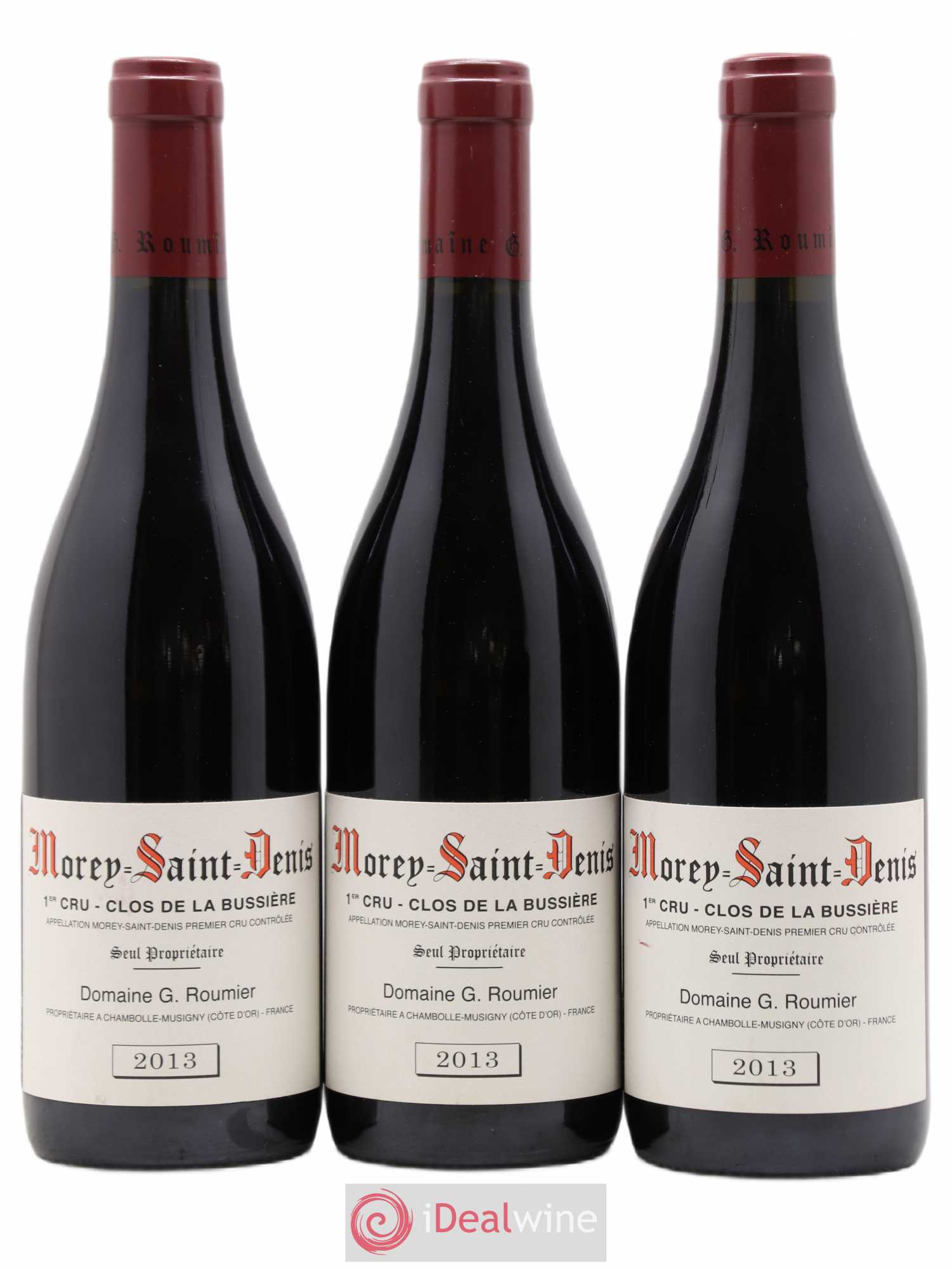 Morey-Saint-Denis 1er Cru Clos de la Bussière Georges Roumier (Domaine) 2013 - Lot de 3 bouteilles - 0