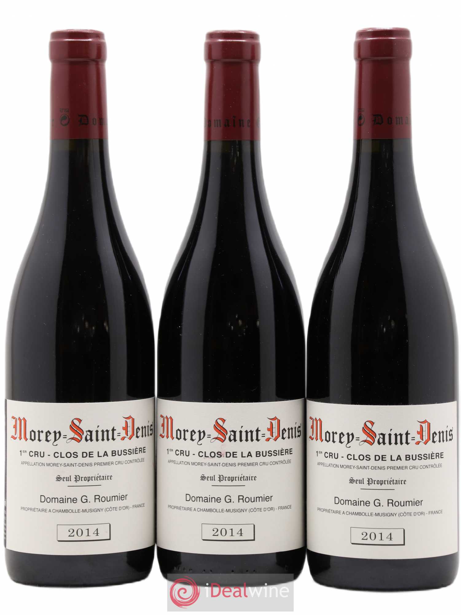 Morey-Saint-Denis 1er Cru Clos de la Bussière Georges Roumier (Domaine) 2014 - Lot de 3 bouteilles - 0