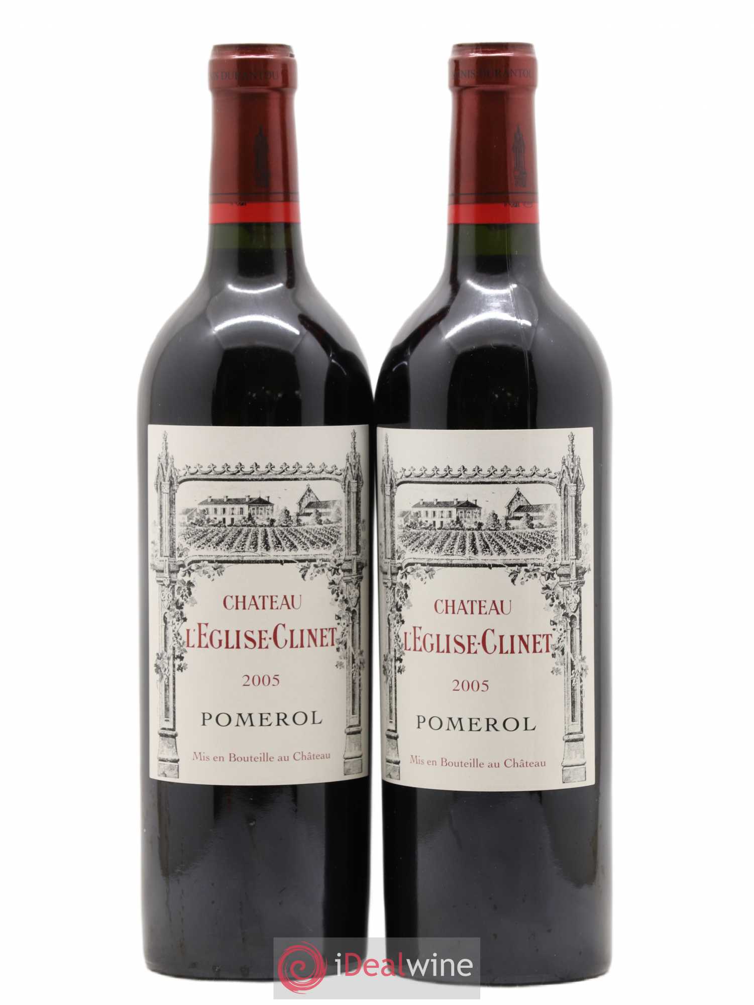 Château l' Église Clinet 2005 - Lot de 2 bouteilles - 0