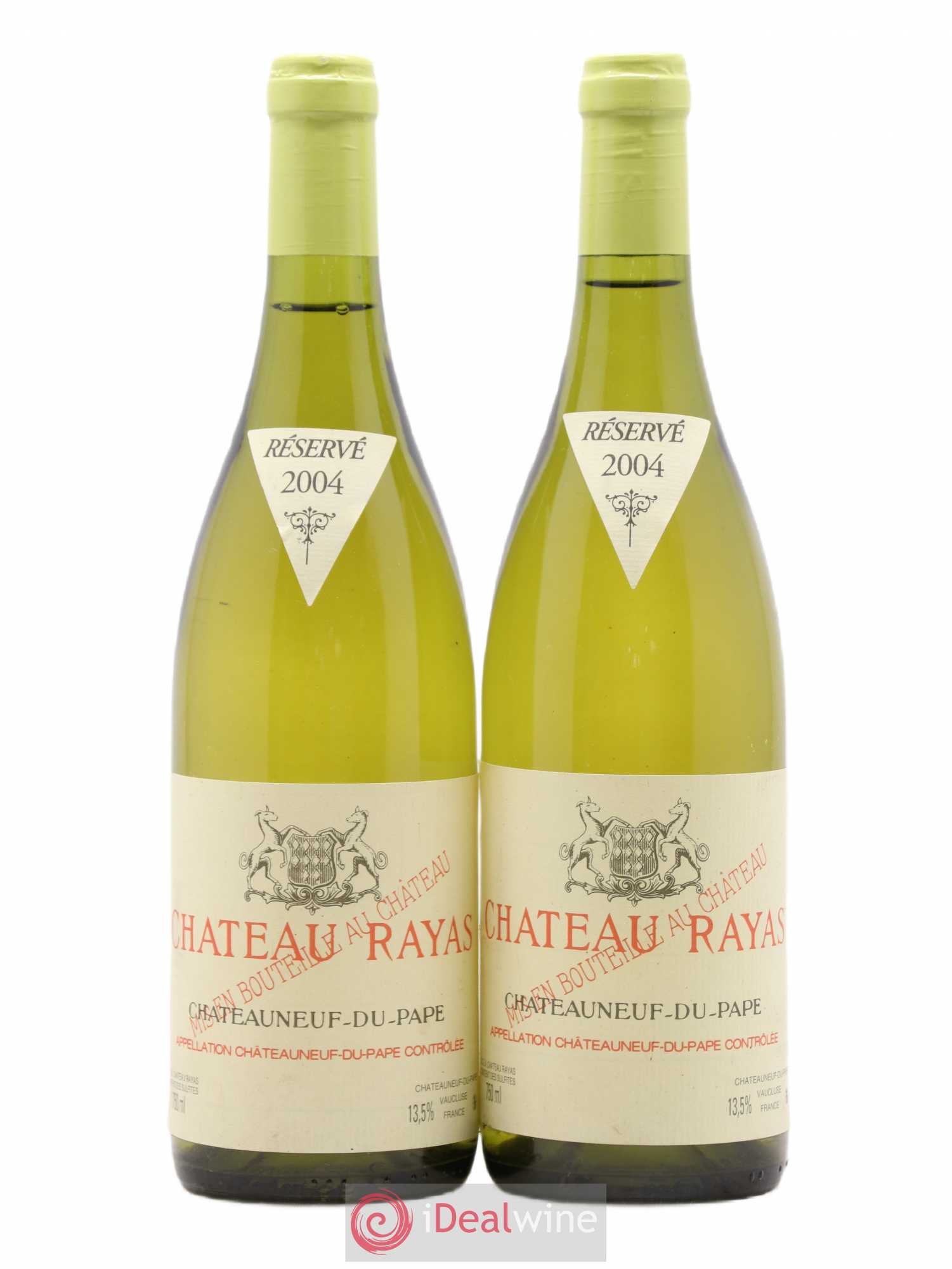 Châteauneuf-du-Pape Château Rayas Emmanuel Reynaud 2004 - Lot de 2 bouteilles - 0