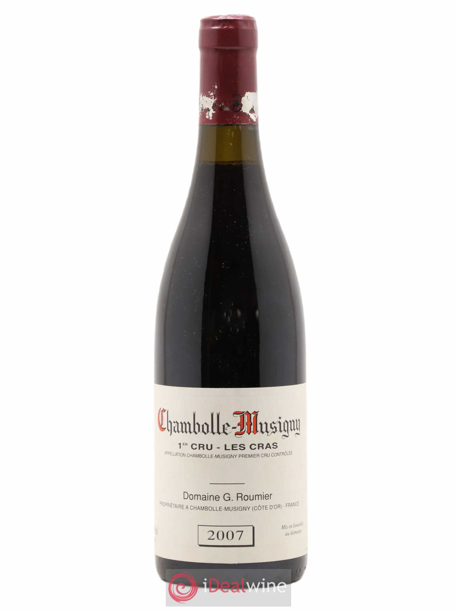 Chambolle-Musigny 1er Cru Les Cras Georges Roumier (Domaine) 2007 - Lot de 1 bouteille - 0