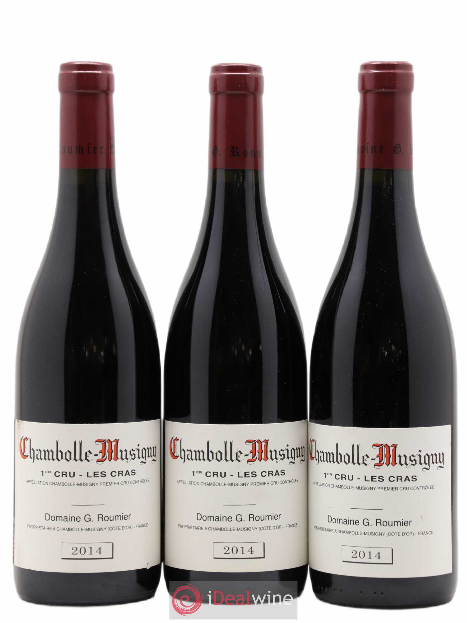 Chambolle-Musigny 1er Cru Les Cras Georges Roumier (Domaine) 2014 - Lot de 3 bouteilles - 0