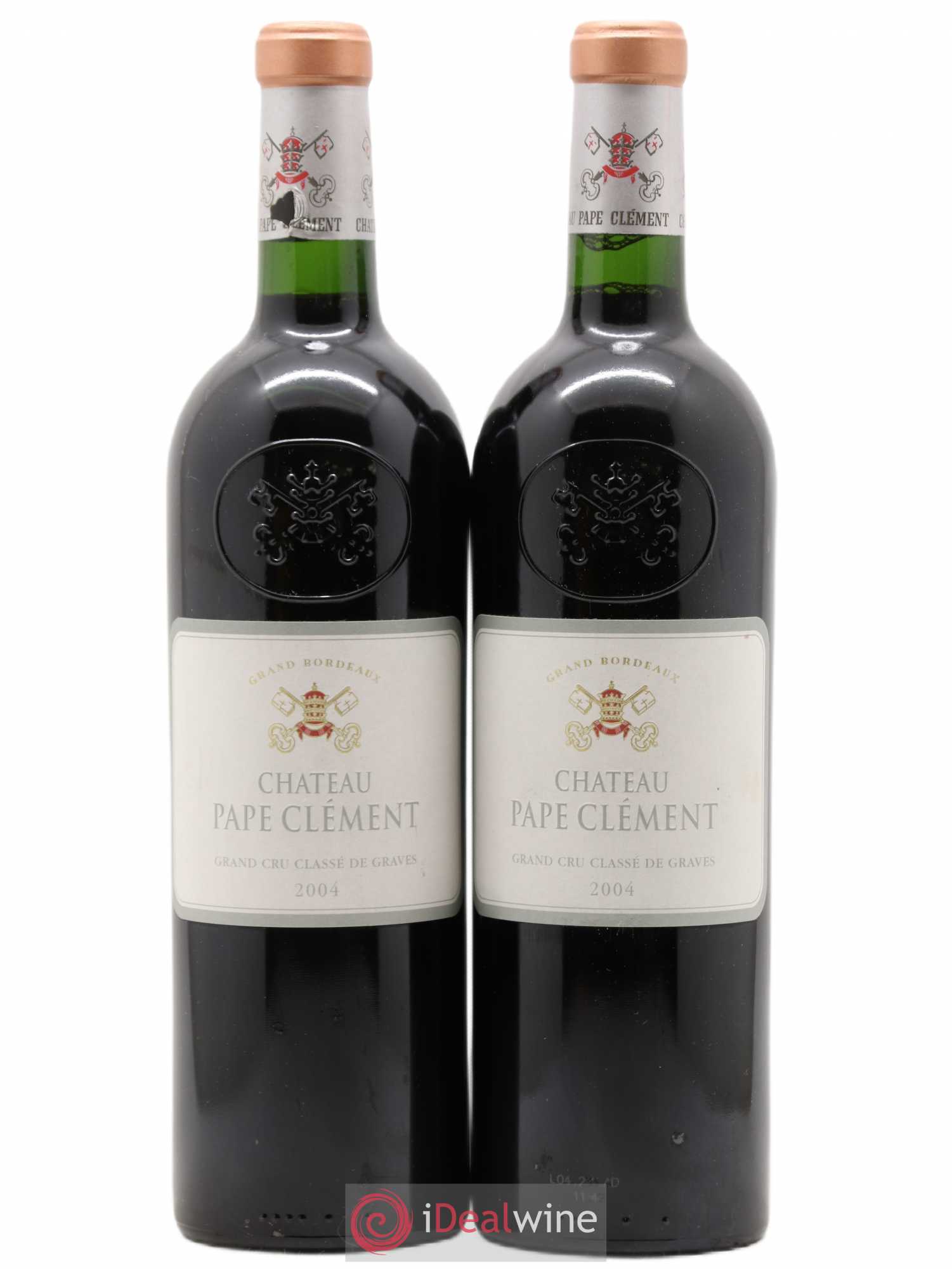 Château Pape Clément Cru Classé de Graves 2004 - Lot de 2 bouteilles - 0
