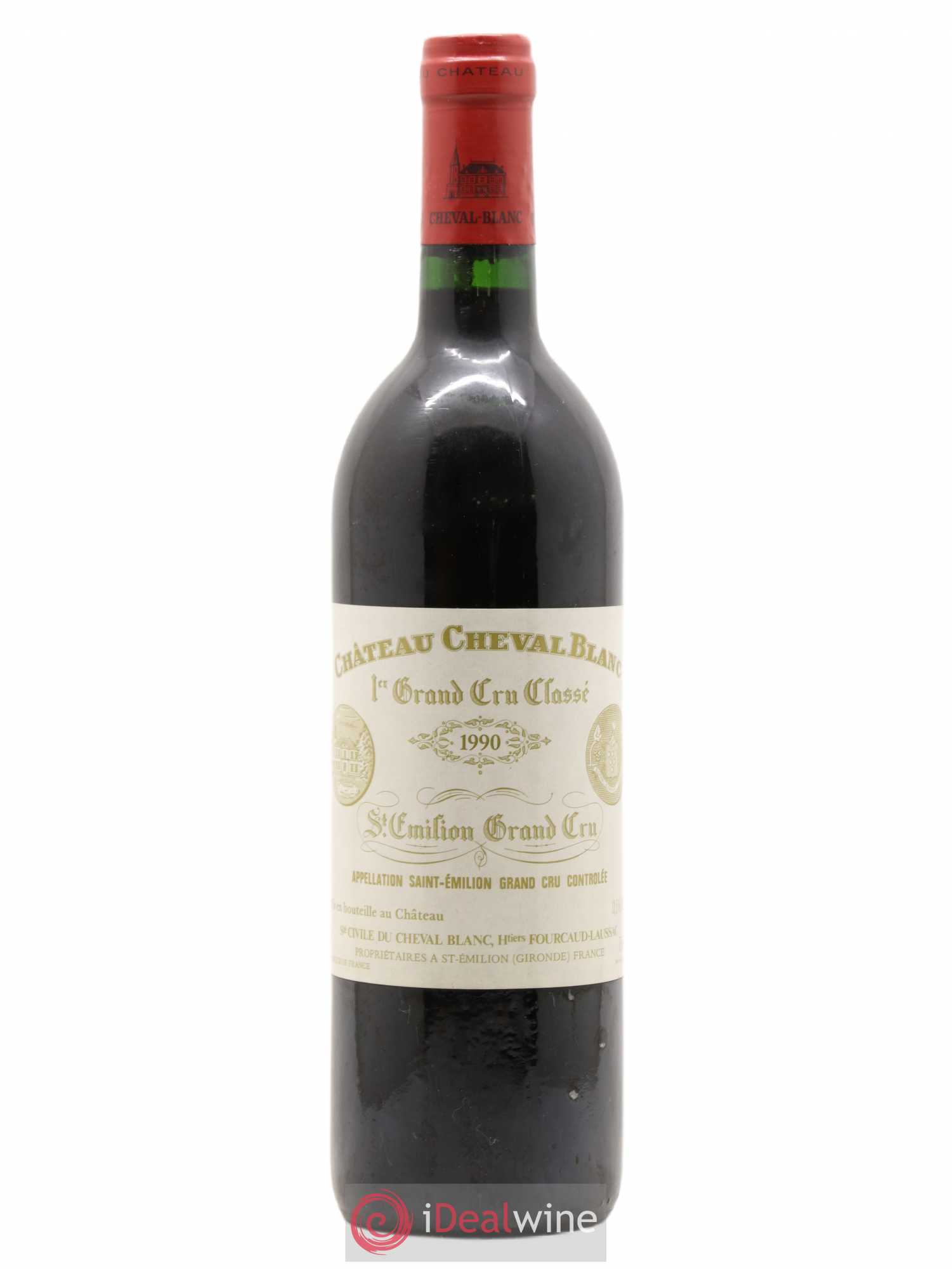 Château Cheval Blanc 1er Grand Cru Classé A 1990 - Lot de 1 bouteille - 0