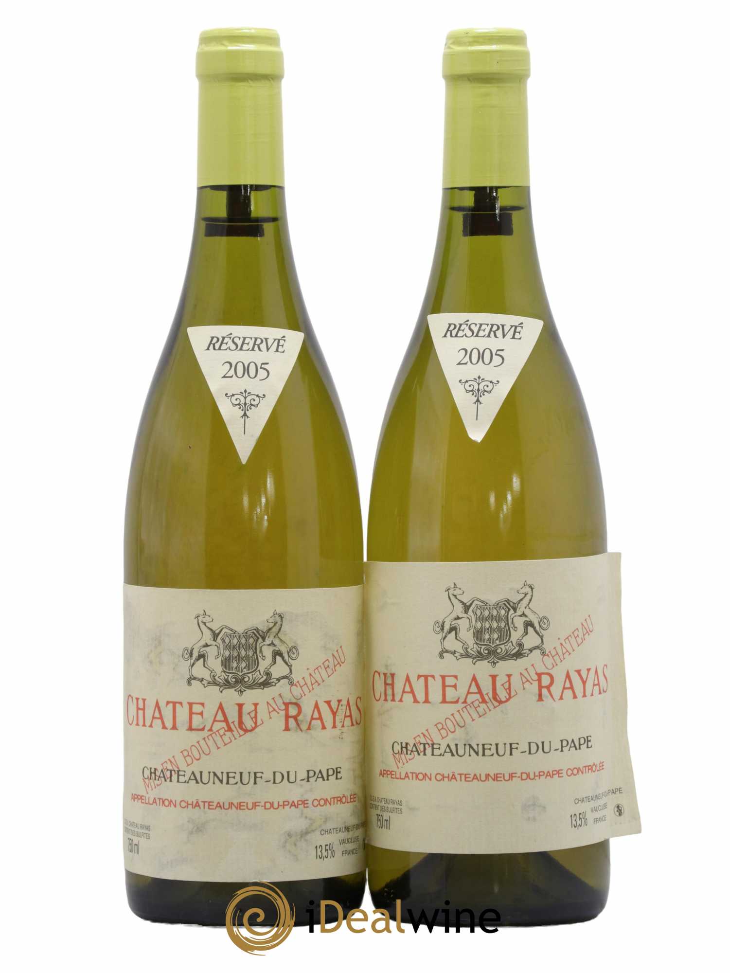 Châteauneuf-du-Pape Château Rayas Emmanuel Reynaud 2005 - Lot de 2 bouteilles - 0