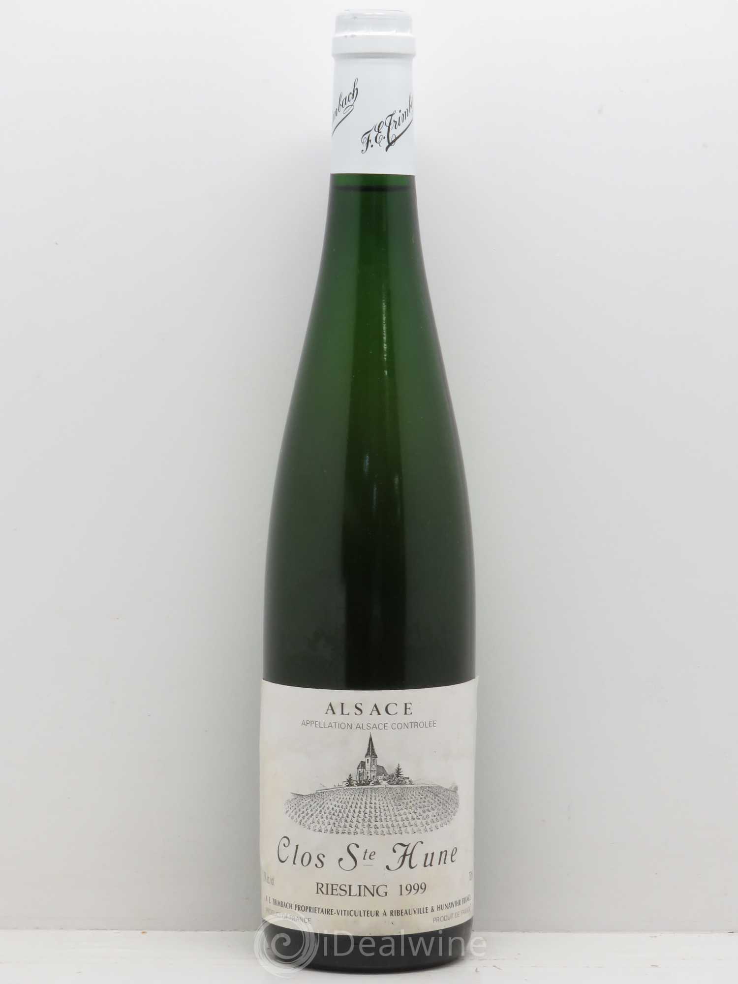 Alsace Riesling Clos Sainte-Hune Trimbach (Domaine) 1999 - Lot de 1 bouteille - 0