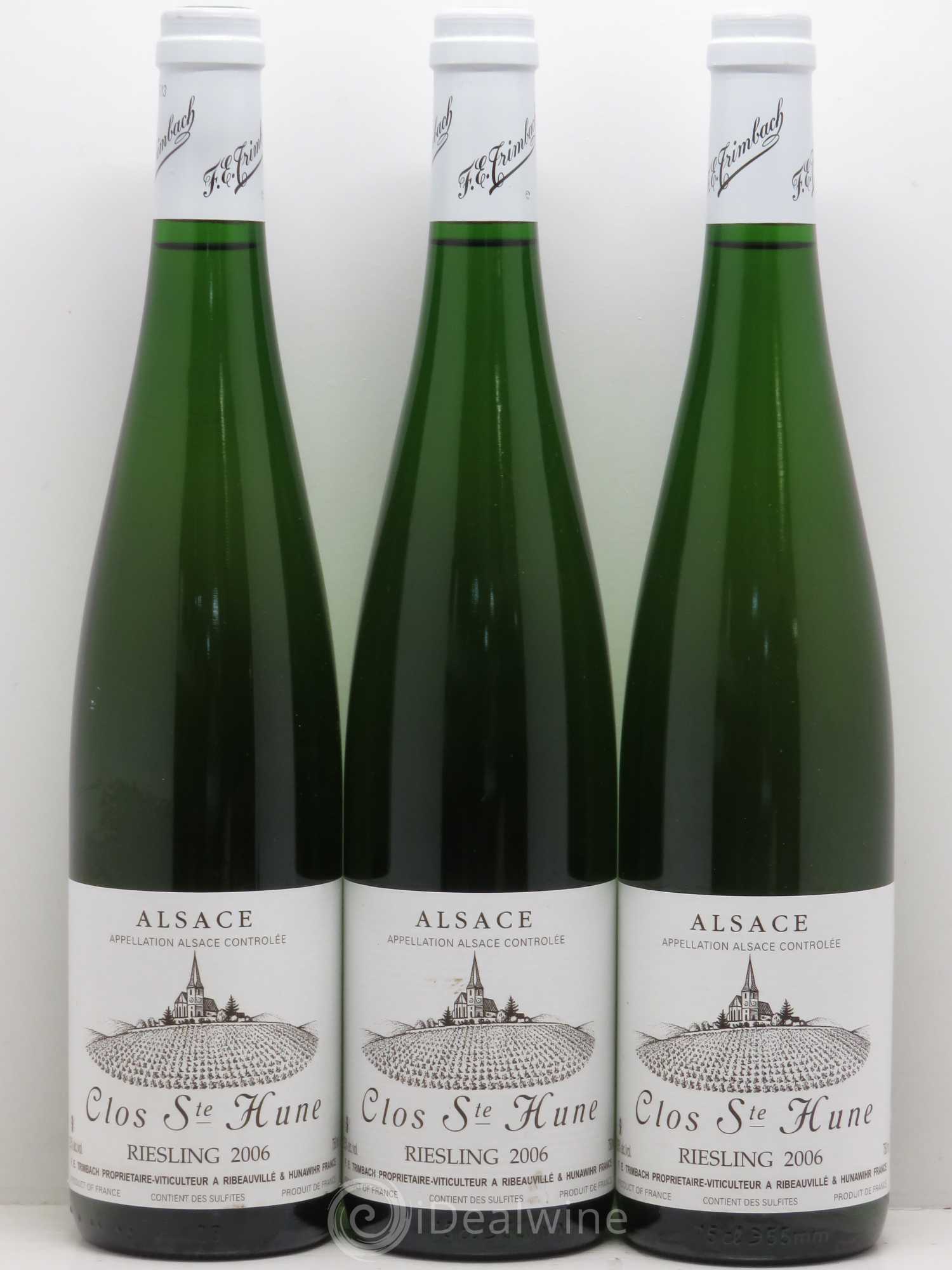 Alsace Riesling Clos Sainte-Hune Trimbach (Domaine) 2006 - Lot de 6 bouteilles - 2