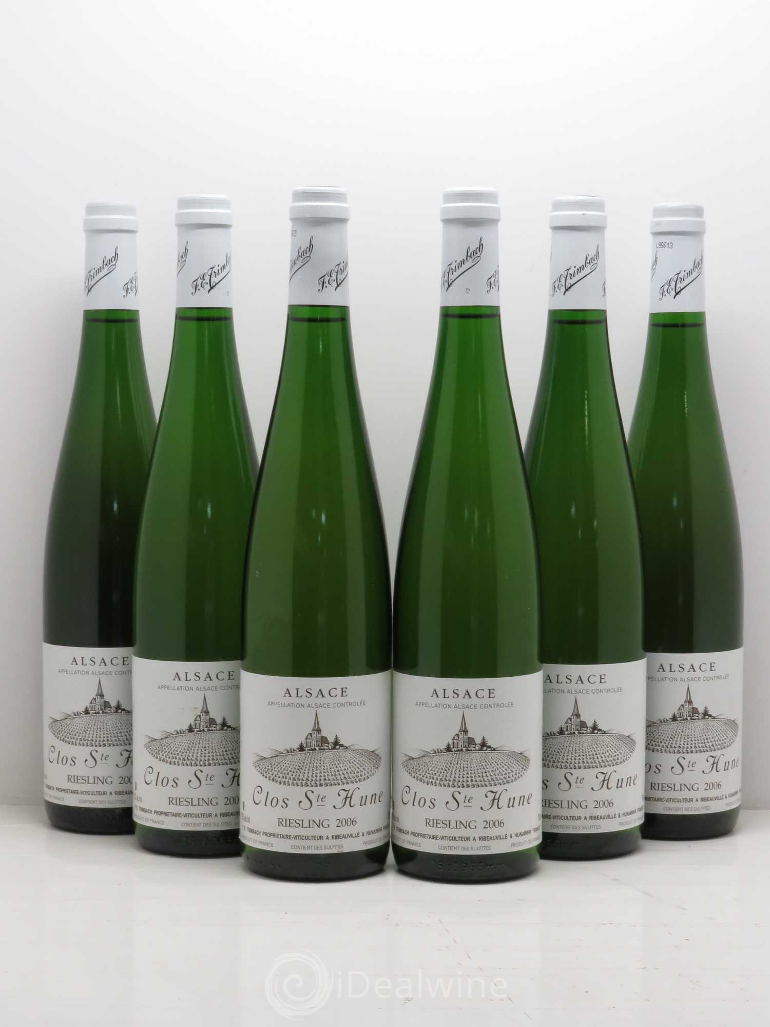 Alsace Riesling Clos Sainte-Hune Trimbach (Domaine) 2006 - Lot de 6 bouteilles - 0